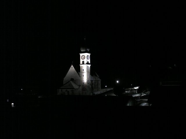 Archived image Webcam Disentis/Mustér, Sogn Gions church