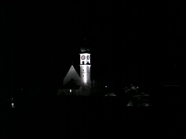 Archiv Foto Webcam Disentis/Mustér, Sogn Gions Kirche