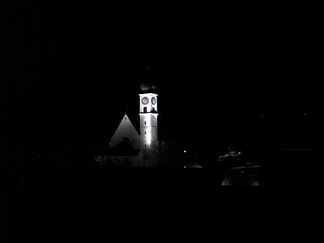 Archiv Foto Webcam Disentis/Mustér, Sogn Gions Kirche