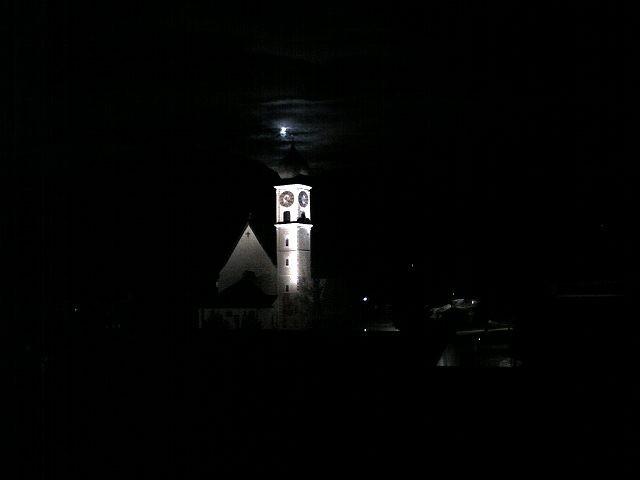 Archiv Foto Webcam Disentis/Mustér, Sogn Gions Kirche