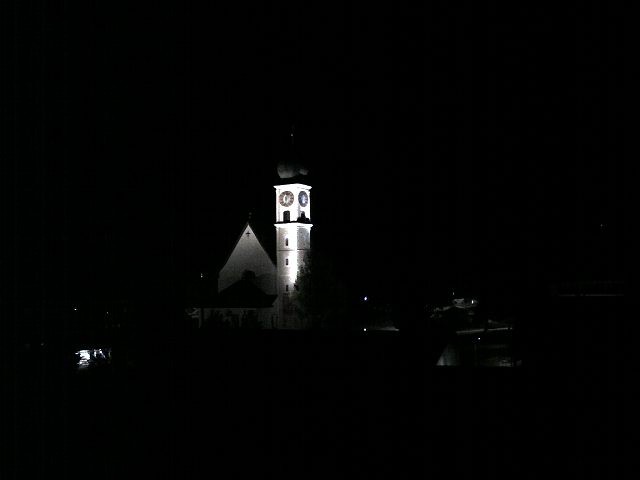 Archived image Webcam Disentis/Mustér, Sogn Gions church