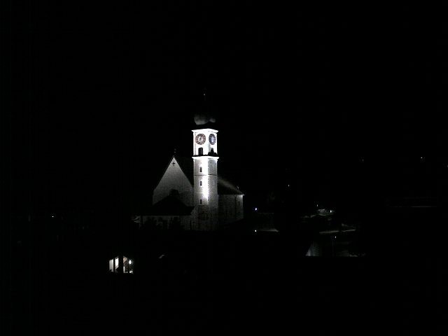 Archiv Foto Webcam Disentis/Mustér, Sogn Gions Kirche