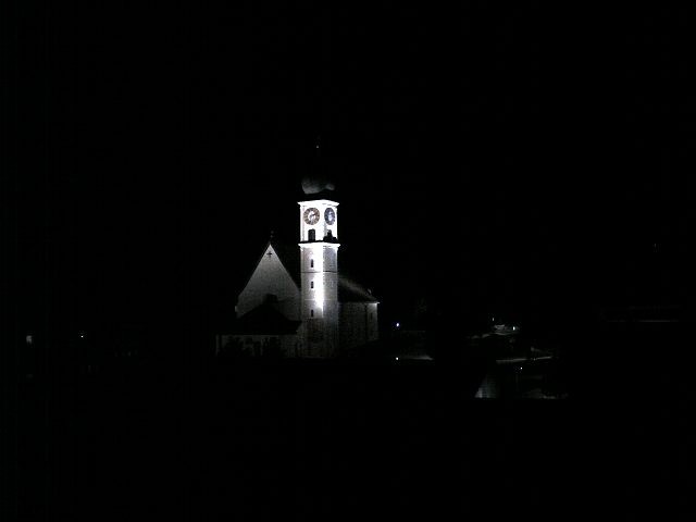 Archiv Foto Webcam Disentis/Mustér, Sogn Gions Kirche