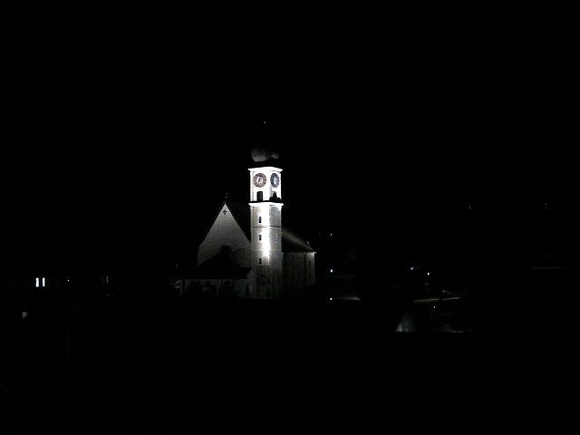 Archiv Foto Webcam Disentis/Mustér, Sogn Gions Kirche