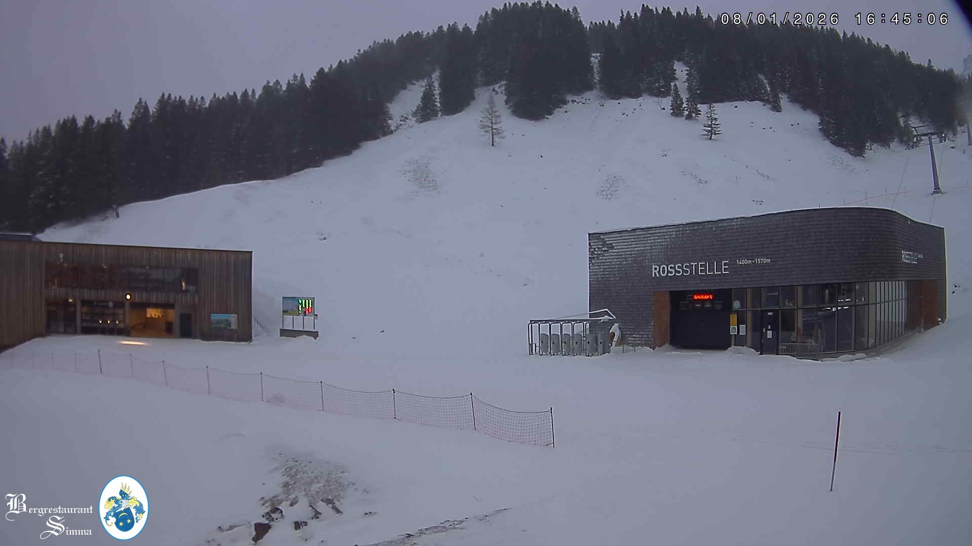 Archiv Foto Webcam Mellau: Sonnenterrasse Bergrestaurant Simma