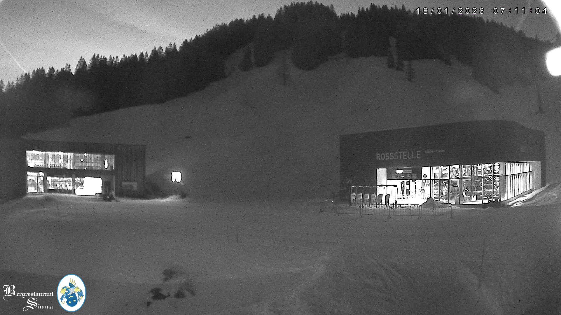Archiv Foto Webcam Mellau: Sonnenterrasse Bergrestaurant Simma