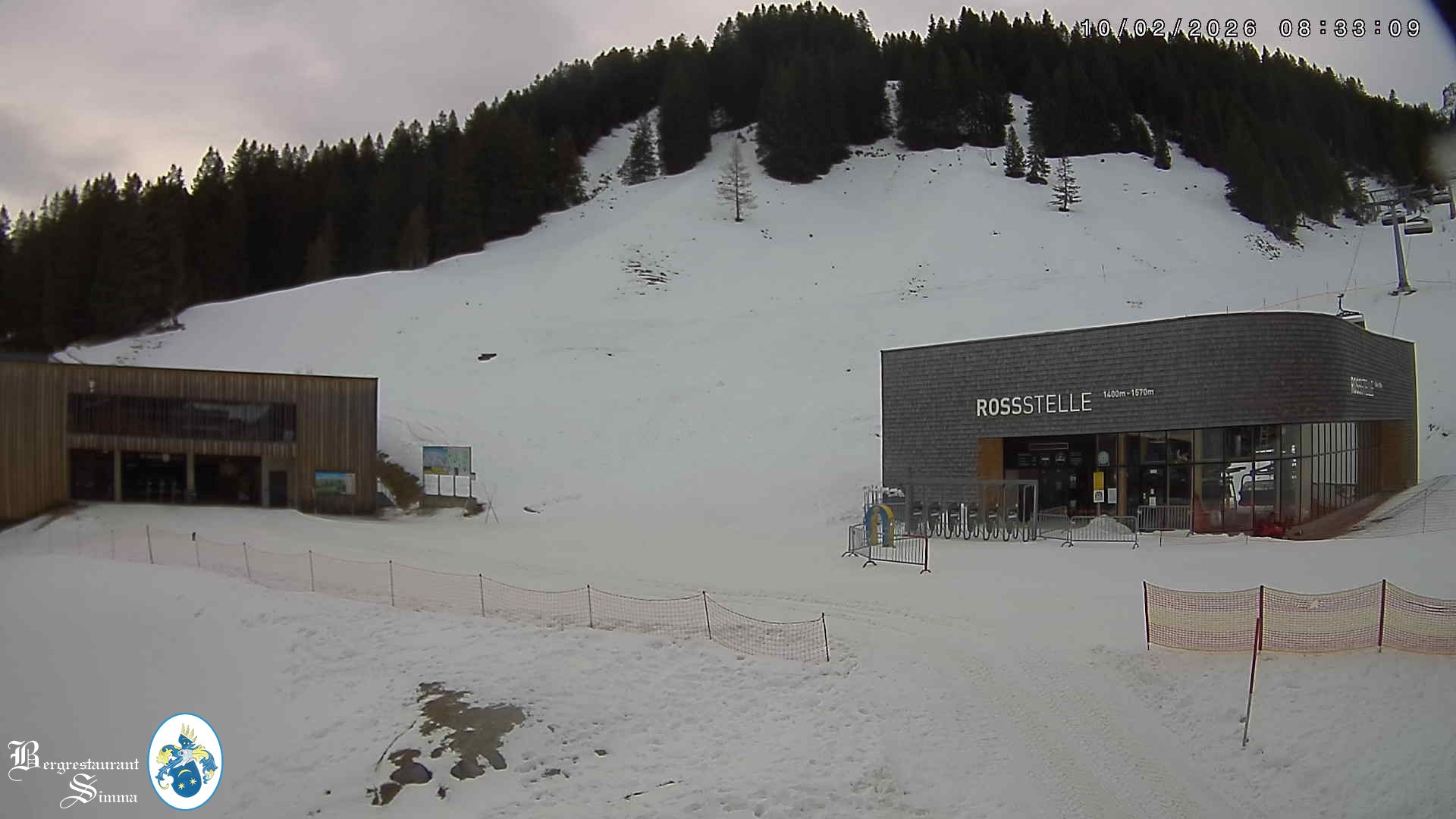 Archiv Foto Webcam Mellau: Sonnenterrasse Bergrestaurant Simma