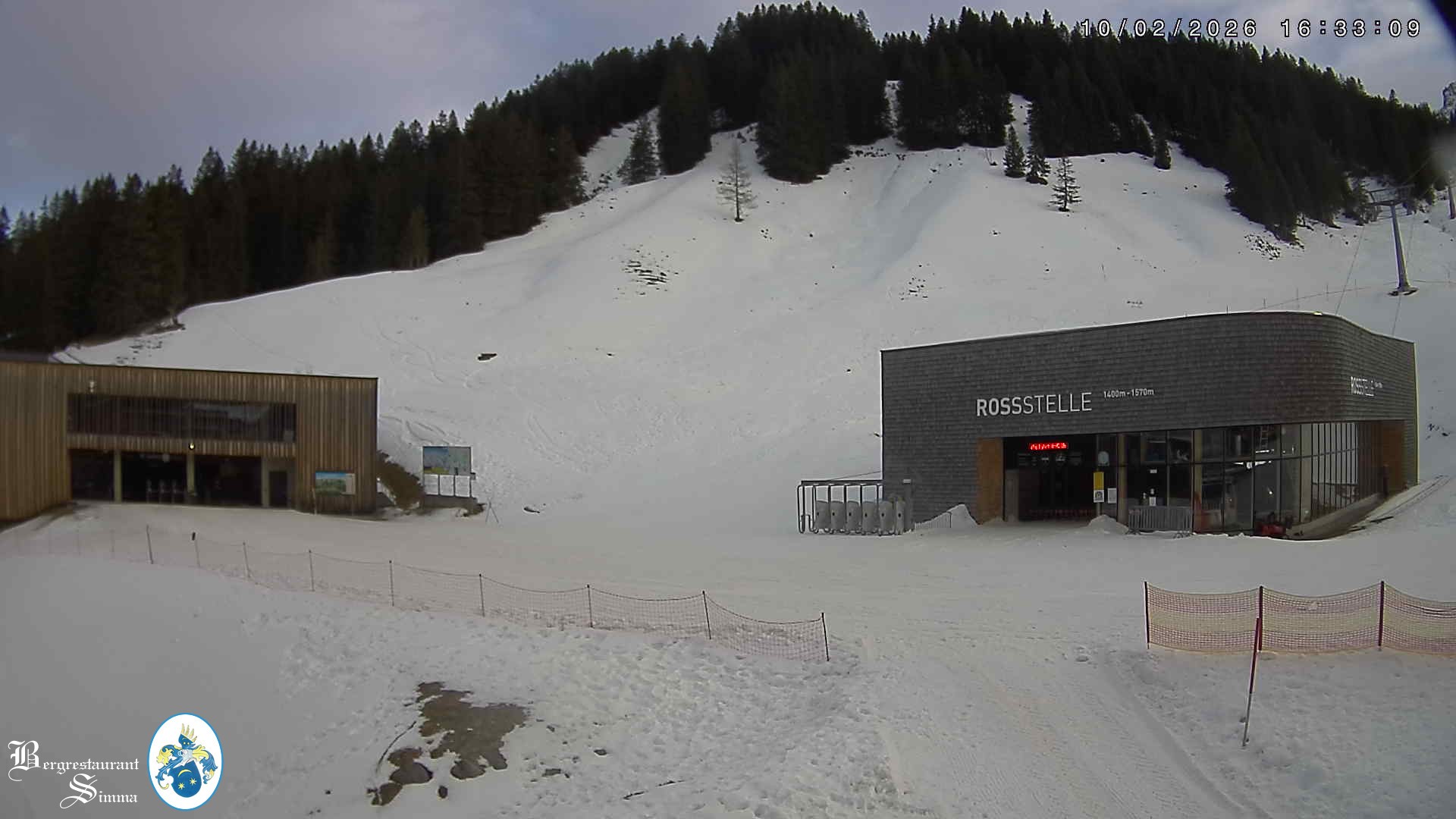 Archiv Foto Webcam Mellau: Sonnenterrasse Bergrestaurant Simma