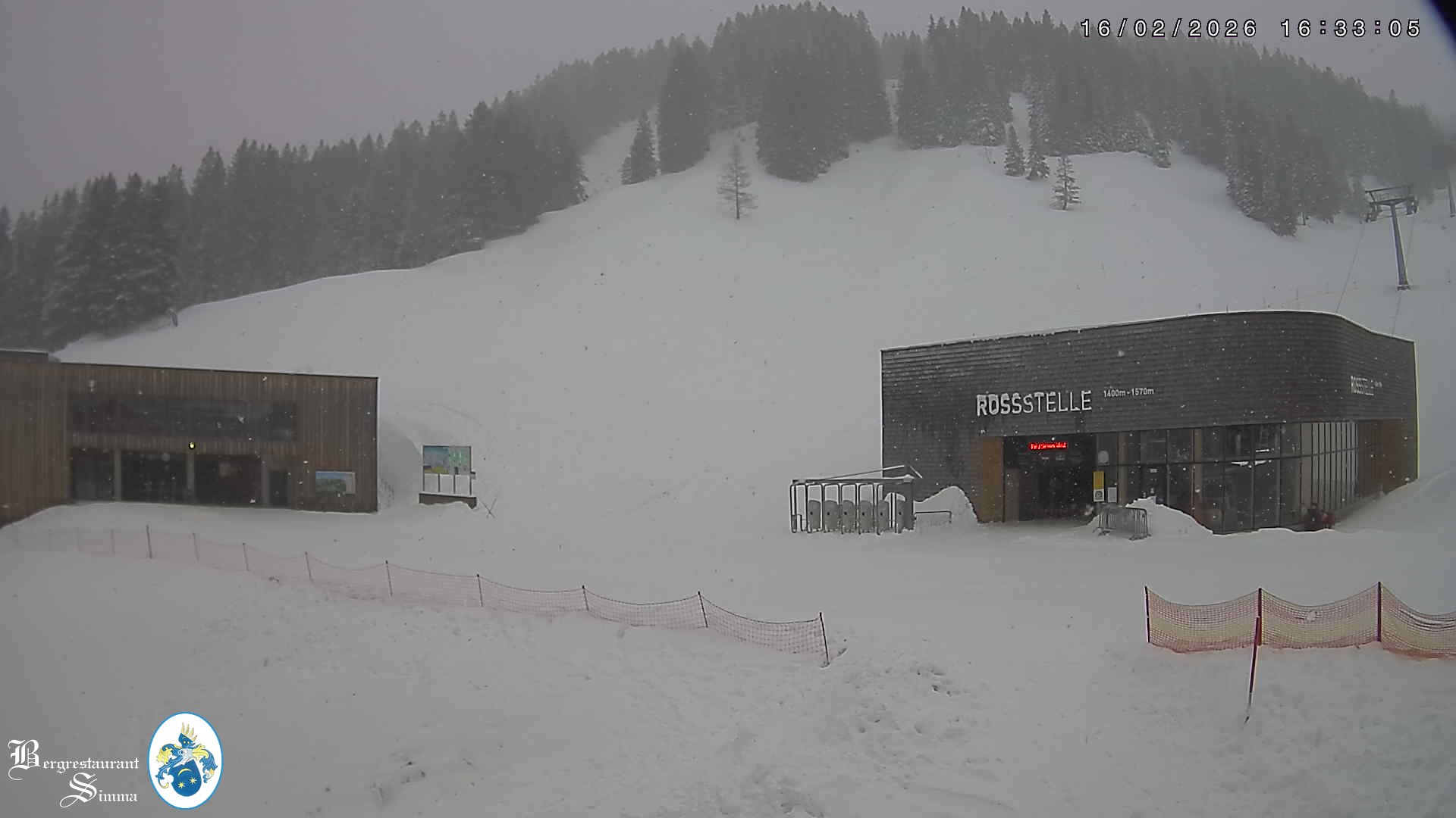 Archiv Foto Webcam Mellau: Sonnenterrasse Bergrestaurant Simma