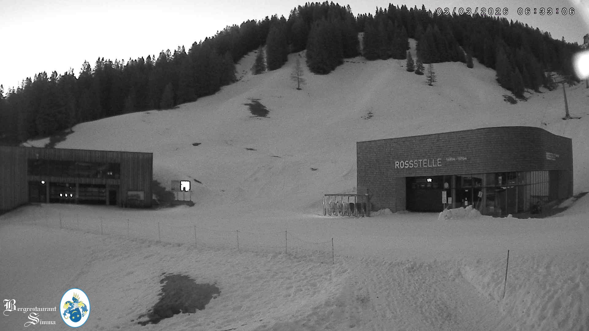 Archiv Foto Webcam Mellau: Sonnenterrasse Bergrestaurant Simma