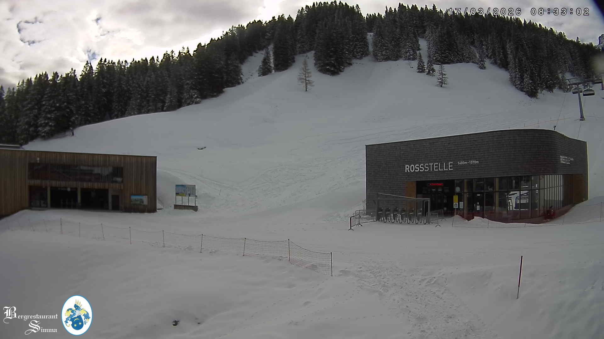 Archiv Foto Webcam Mellau: Sonnenterrasse Bergrestaurant Simma