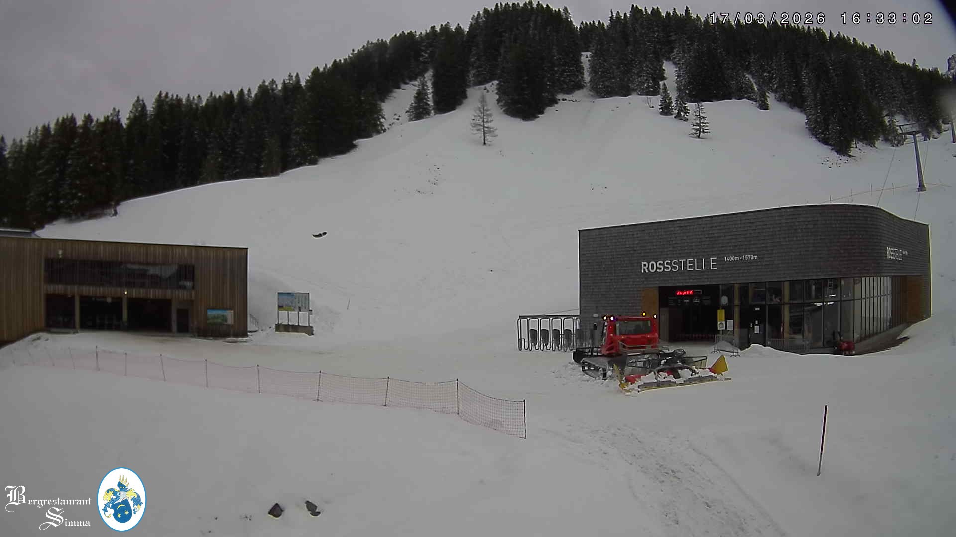 Archiv Foto Webcam Mellau: Sonnenterrasse Bergrestaurant Simma