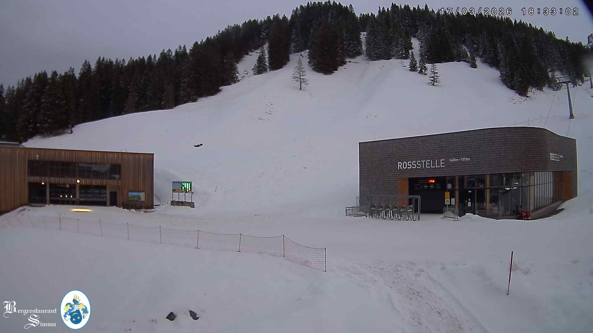 Archiv Foto Webcam Mellau: Sonnenterrasse Bergrestaurant Simma