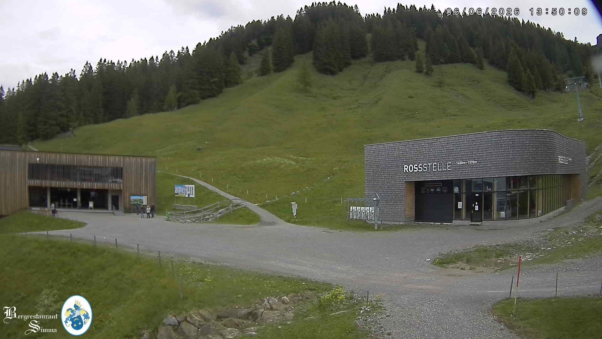Archiv Foto Webcam Mellau: Sonnenterrasse Bergrestaurant Simma