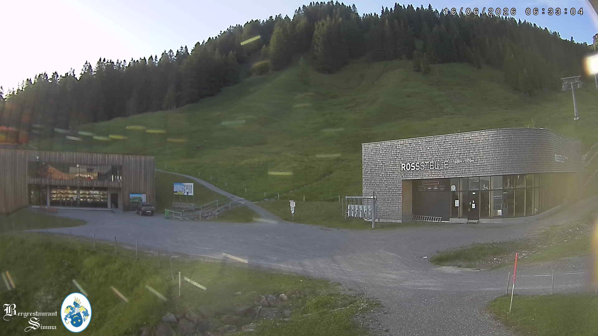 Archiv Foto Webcam Mellau: Sonnenterrasse Bergrestaurant Simma