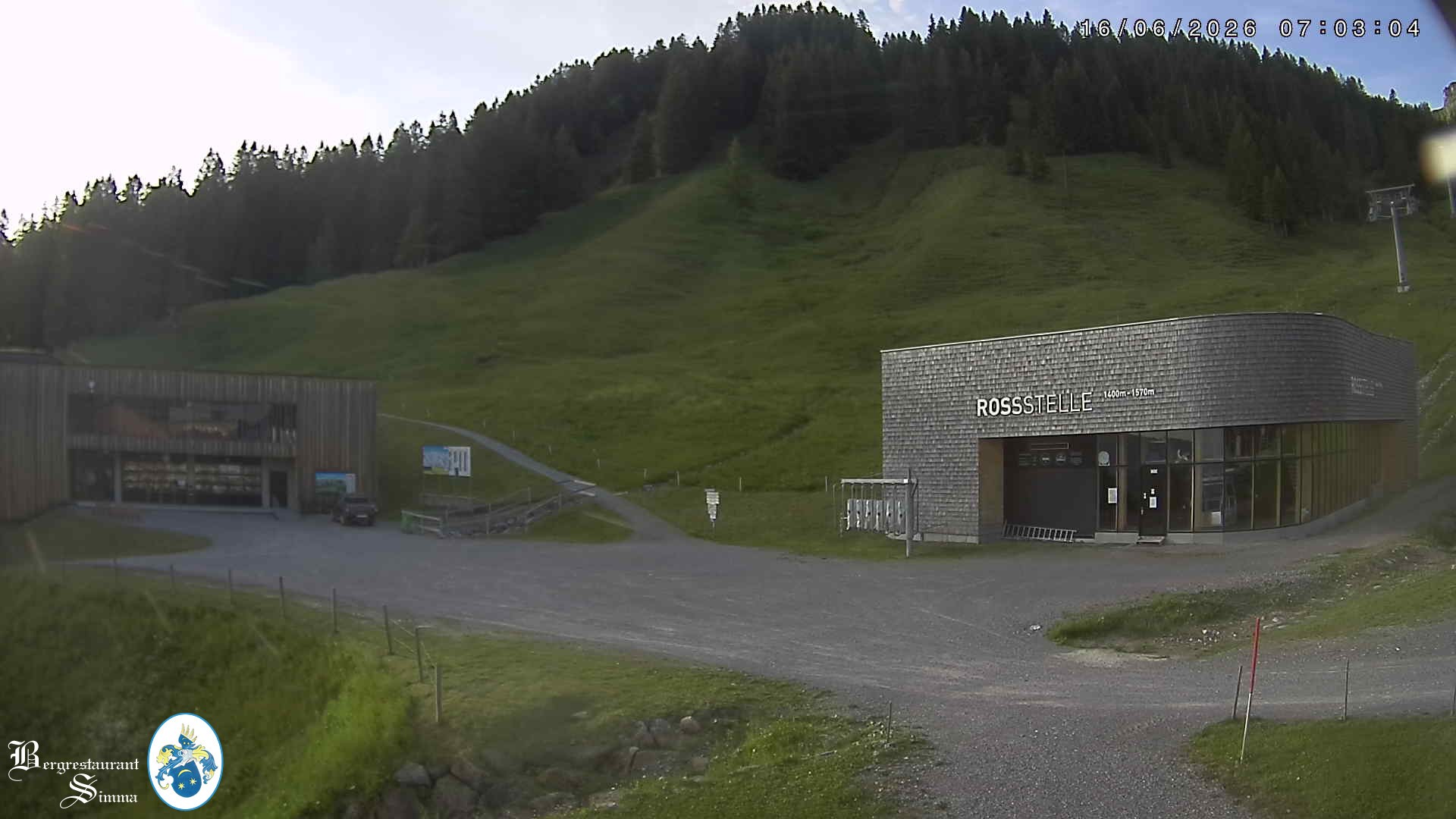Archiv Foto Webcam Mellau: Sonnenterrasse Bergrestaurant Simma