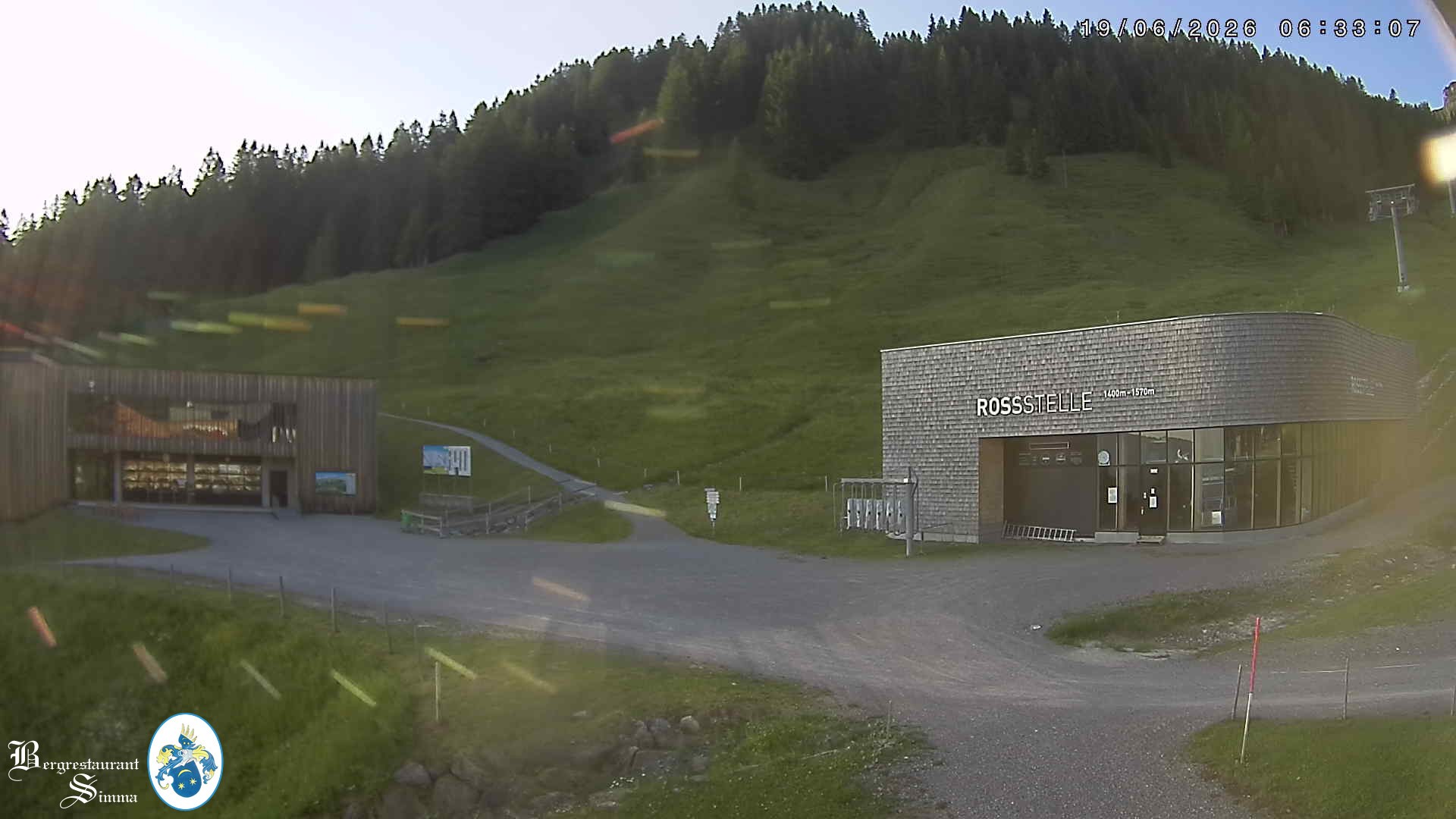 Archiv Foto Webcam Mellau: Sonnenterrasse Bergrestaurant Simma