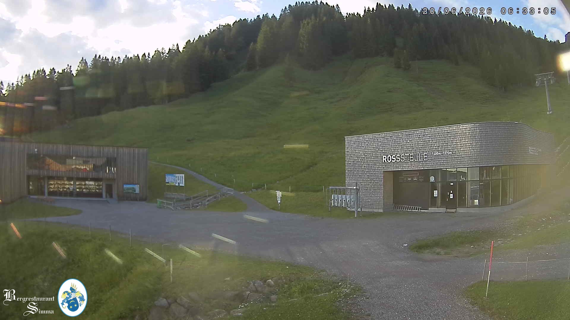 Archiv Foto Webcam Mellau: Sonnenterrasse Bergrestaurant Simma
