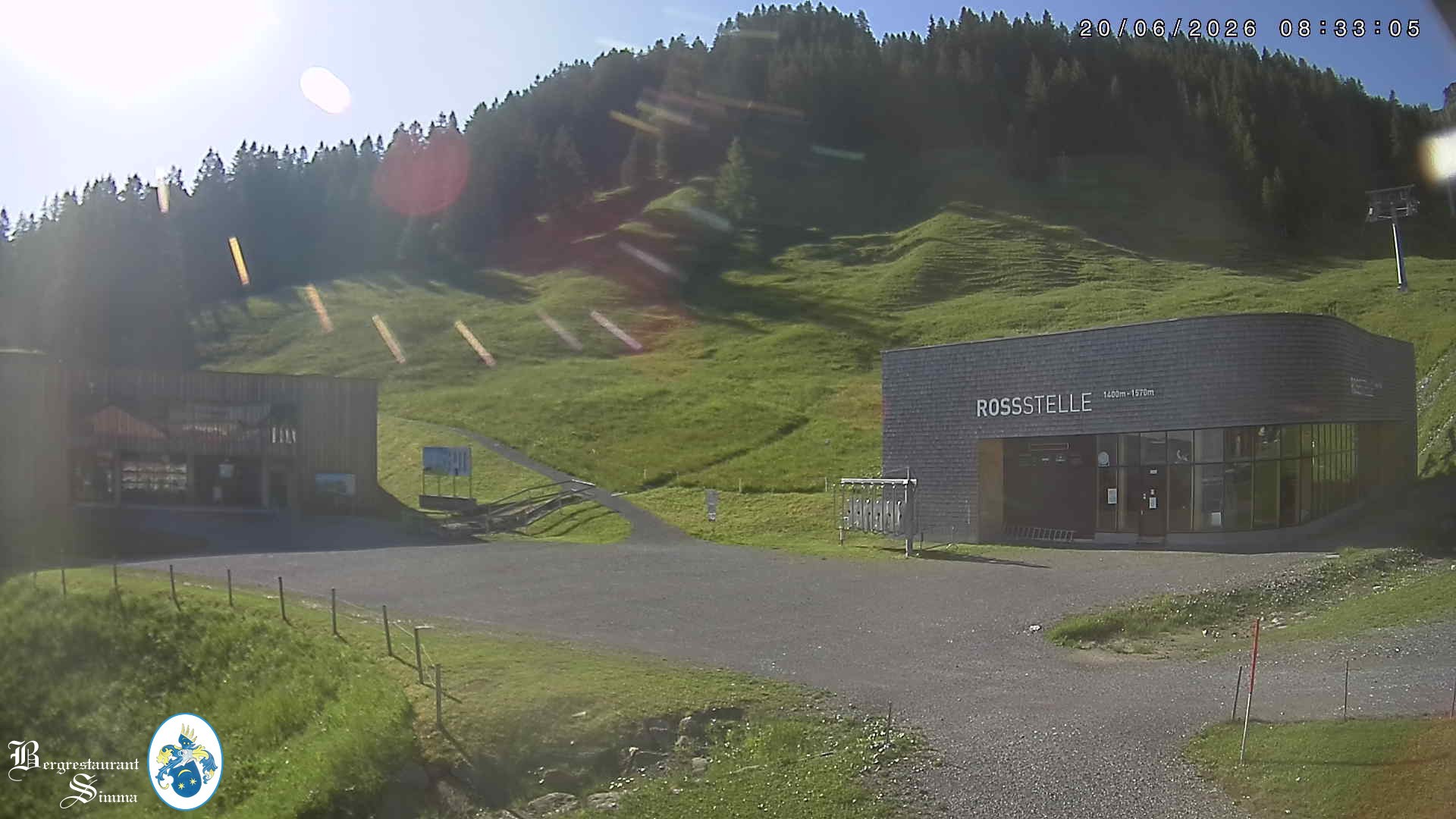 Archiv Foto Webcam Mellau: Sonnenterrasse Bergrestaurant Simma