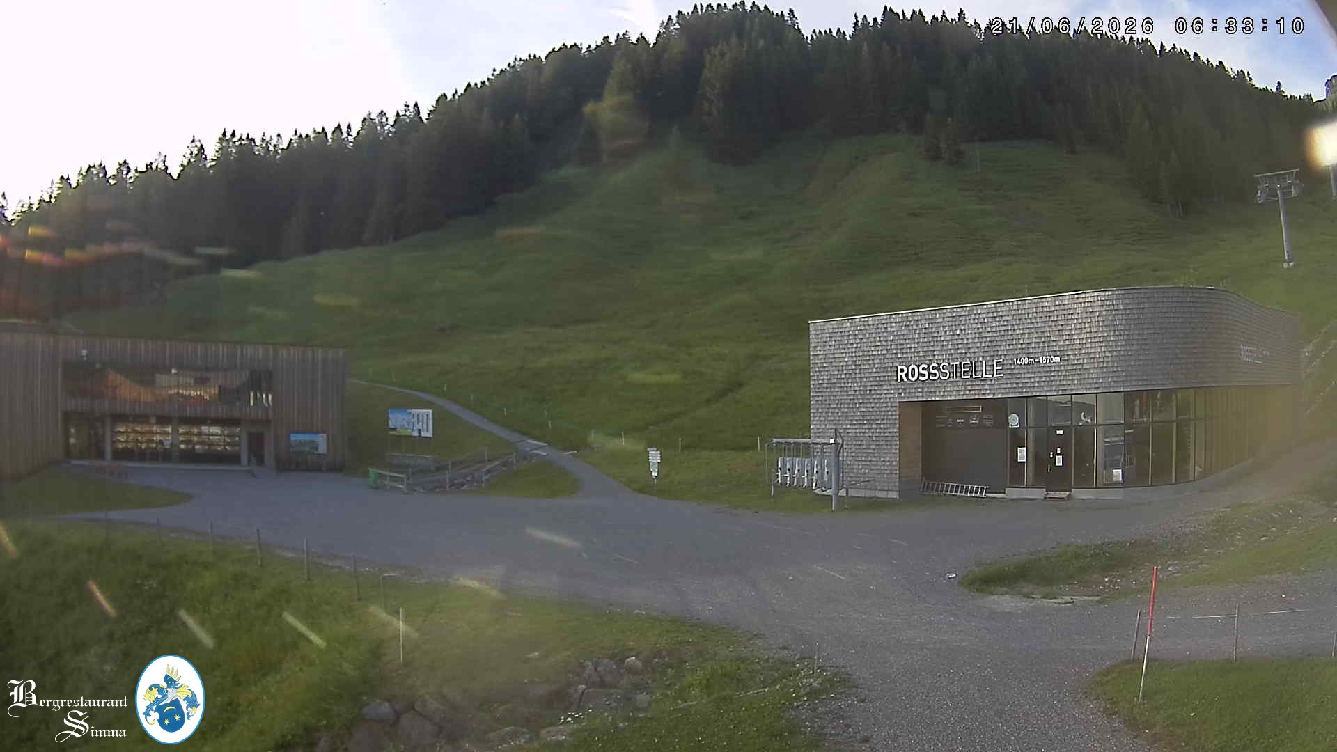 Archiv Foto Webcam Mellau: Sonnenterrasse Bergrestaurant Simma