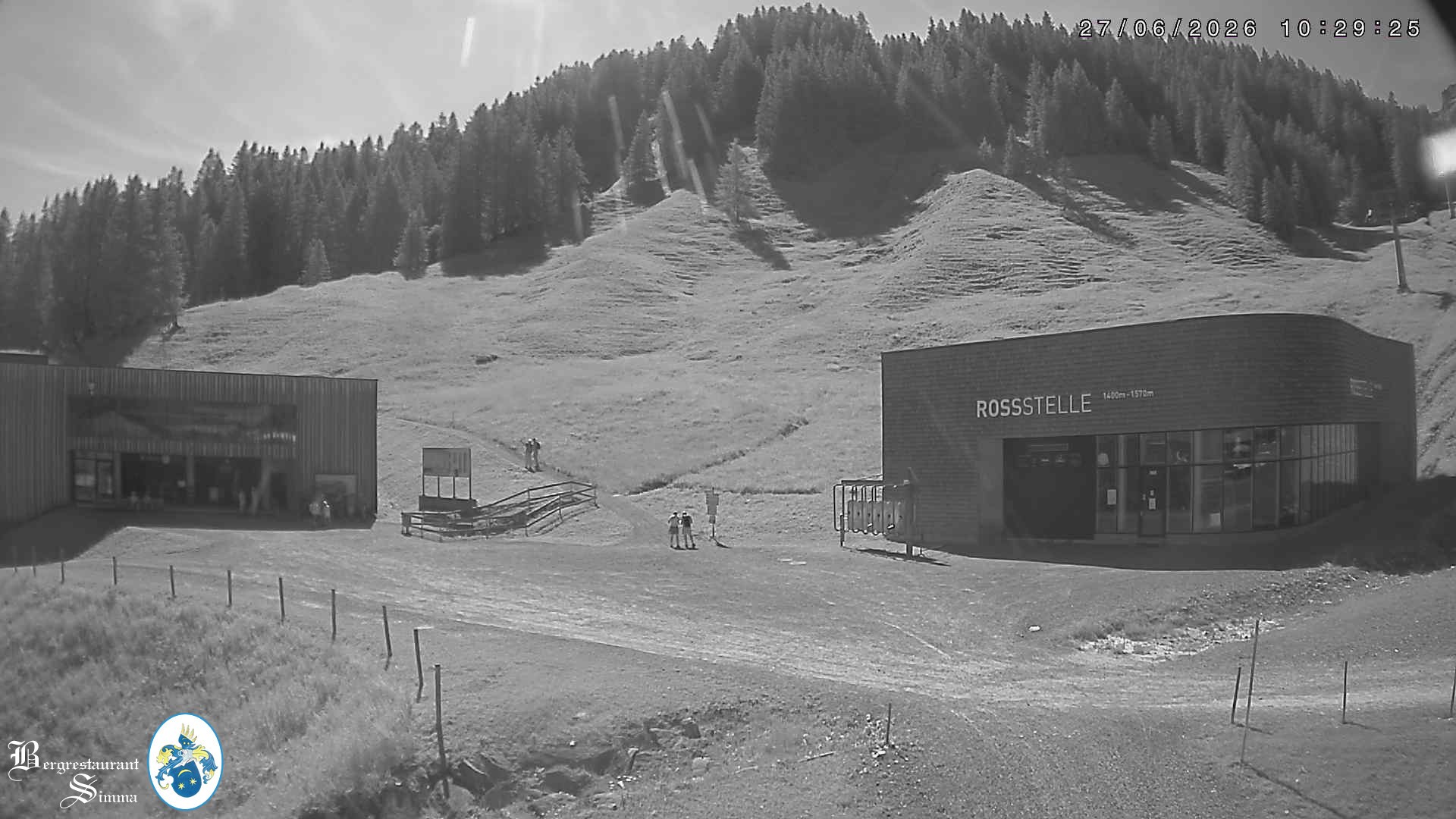 Archiv Foto Webcam Mellau: Sonnenterrasse Bergrestaurant Simma