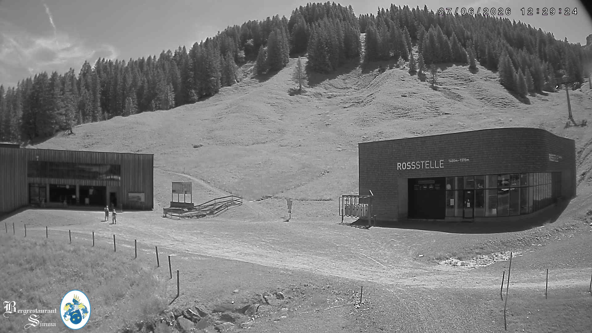Archiv Foto Webcam Mellau: Sonnenterrasse Bergrestaurant Simma