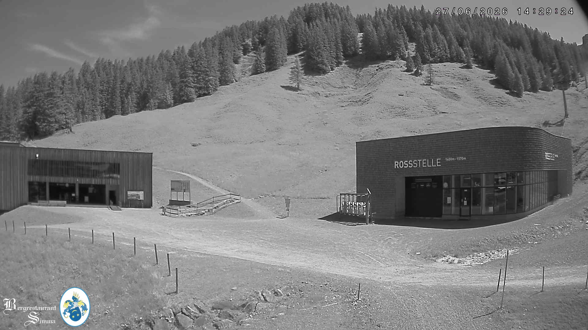 Archiv Foto Webcam Mellau: Sonnenterrasse Bergrestaurant Simma