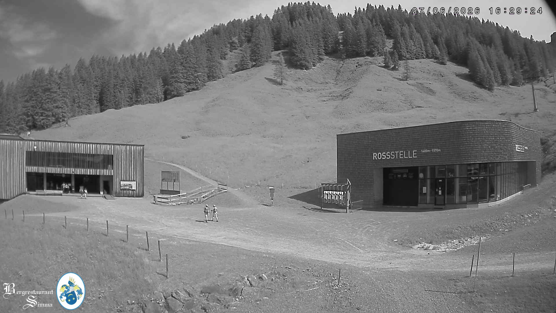 Archiv Foto Webcam Mellau: Sonnenterrasse Bergrestaurant Simma