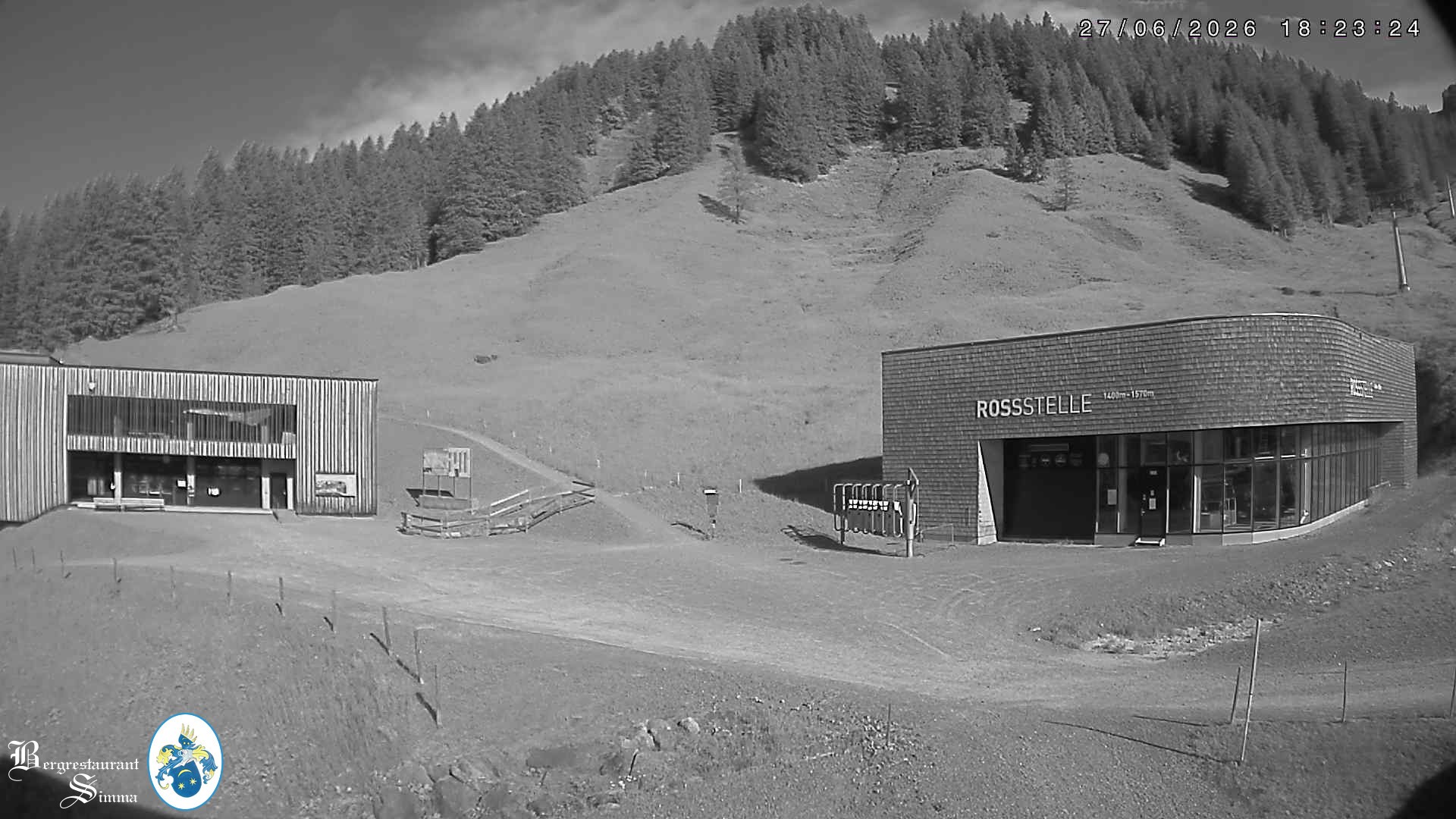Archiv Foto Webcam Mellau: Sonnenterrasse Bergrestaurant Simma