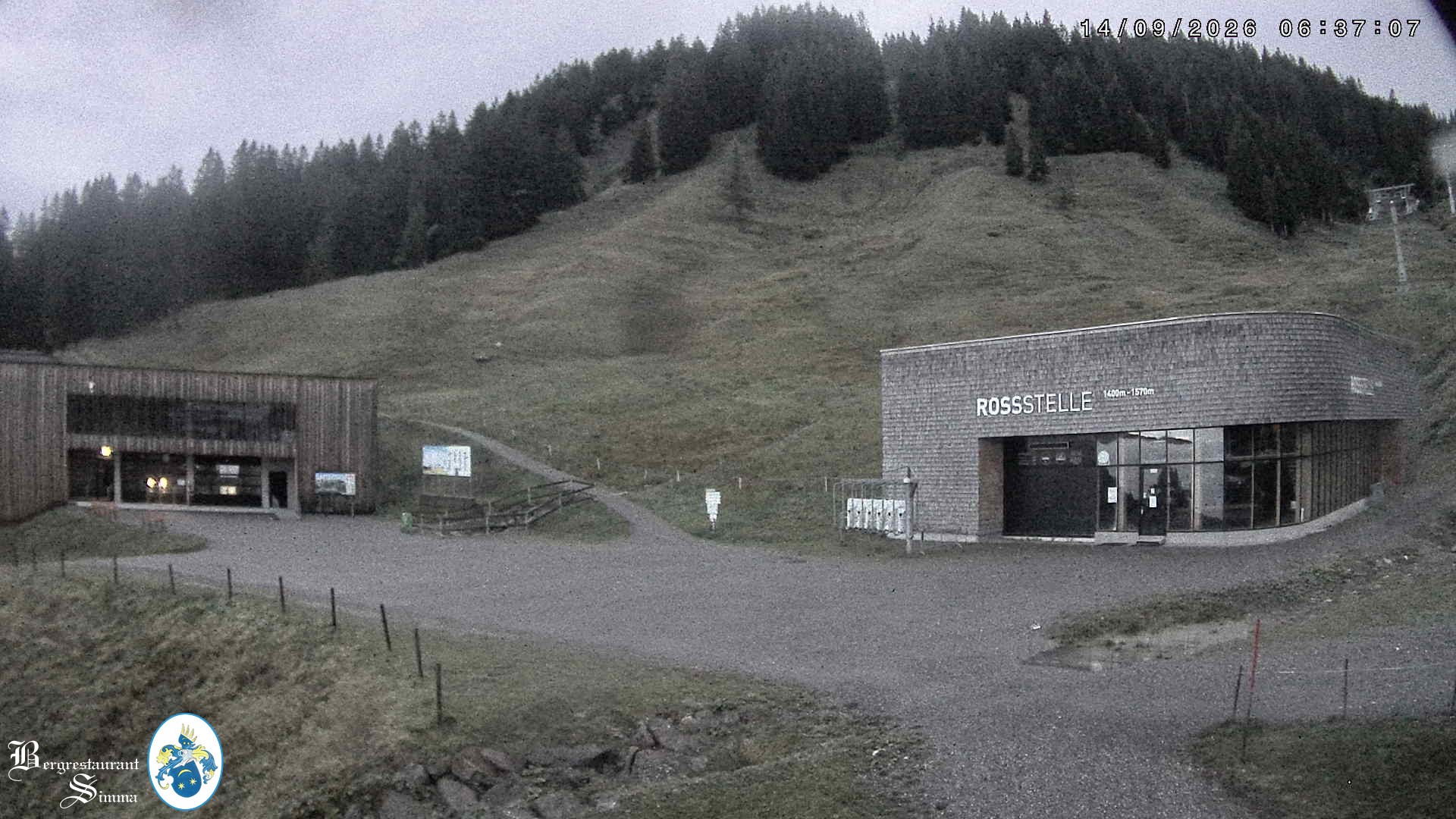 Archiv Foto Webcam Mellau: Sonnenterrasse Bergrestaurant Simma