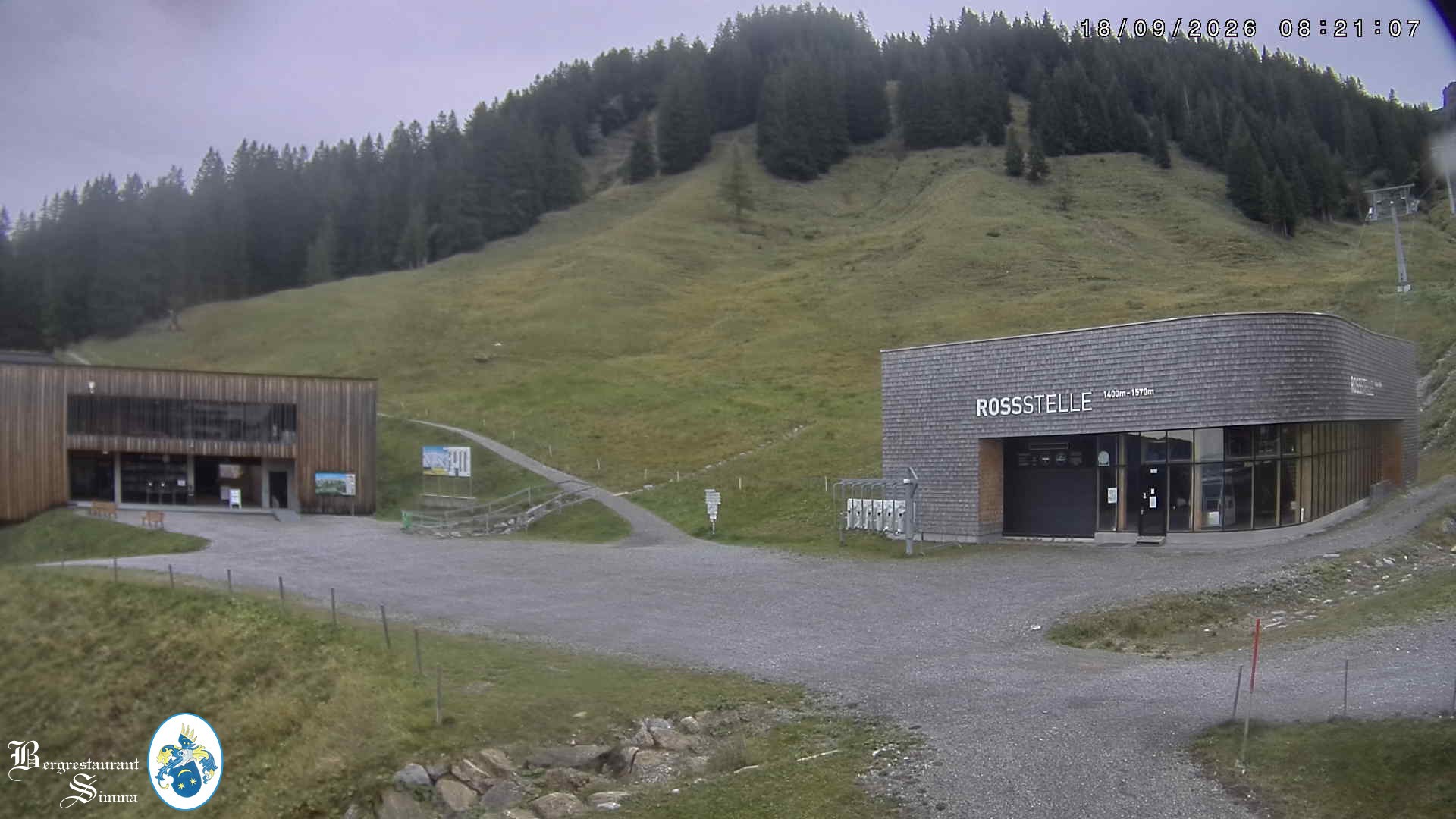 Archiv Foto Webcam Mellau: Sonnenterrasse Bergrestaurant Simma