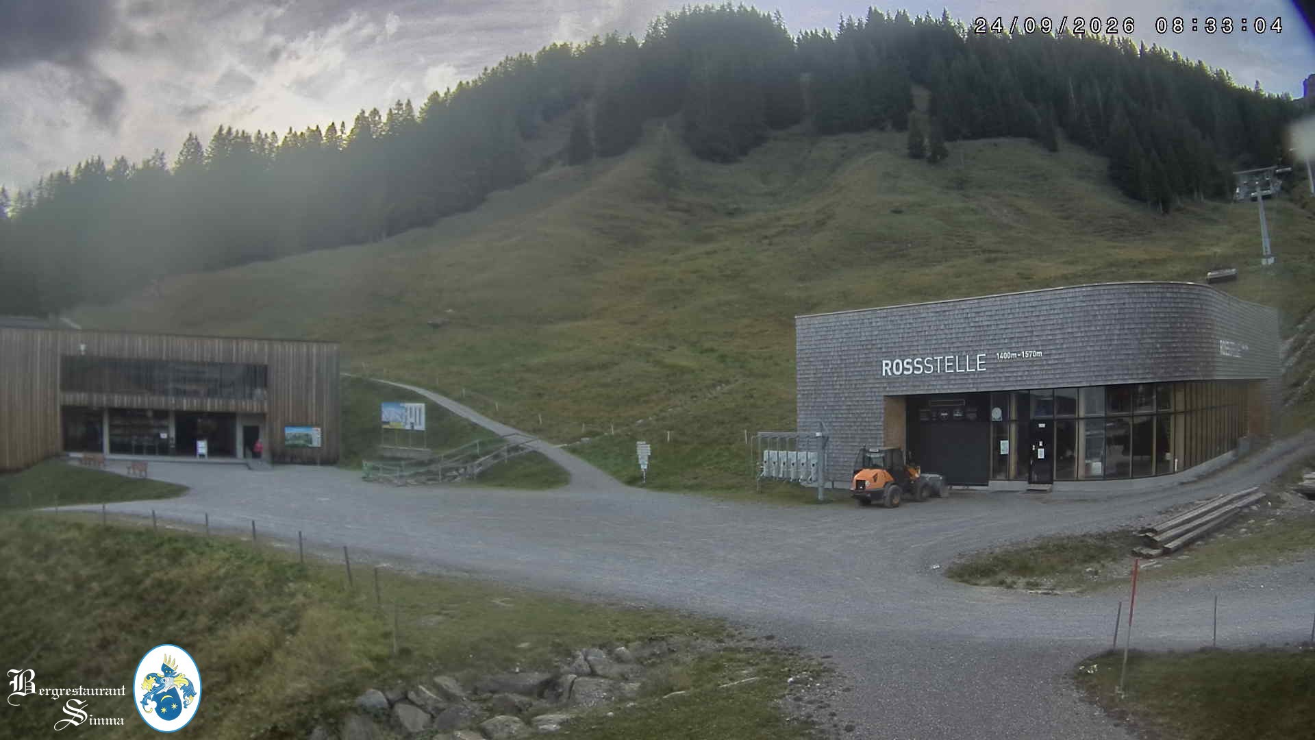 Archiv Foto Webcam Mellau: Sonnenterrasse Bergrestaurant Simma