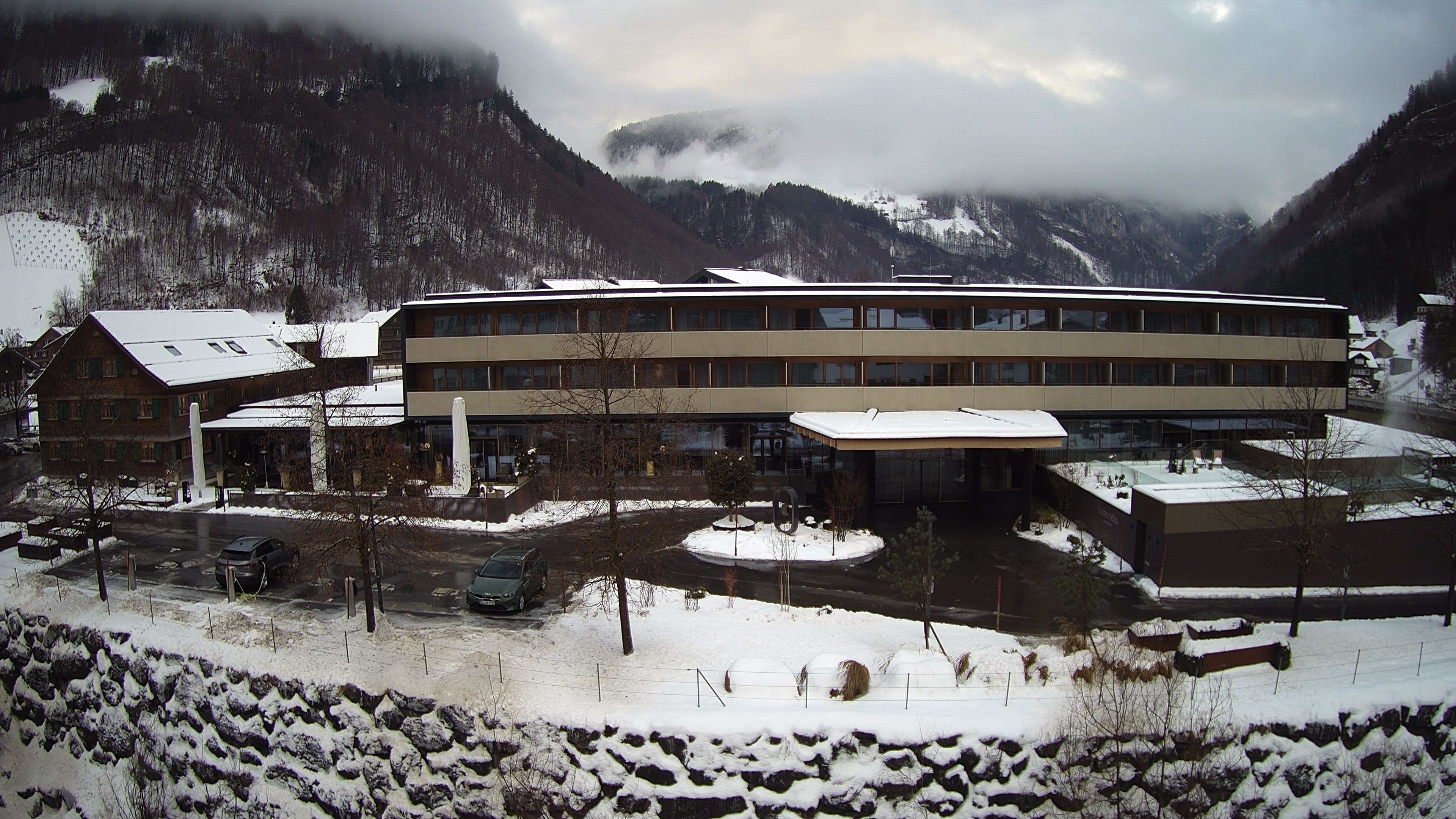 Archiv Foto Webcam Hotel Sonne in Mellau