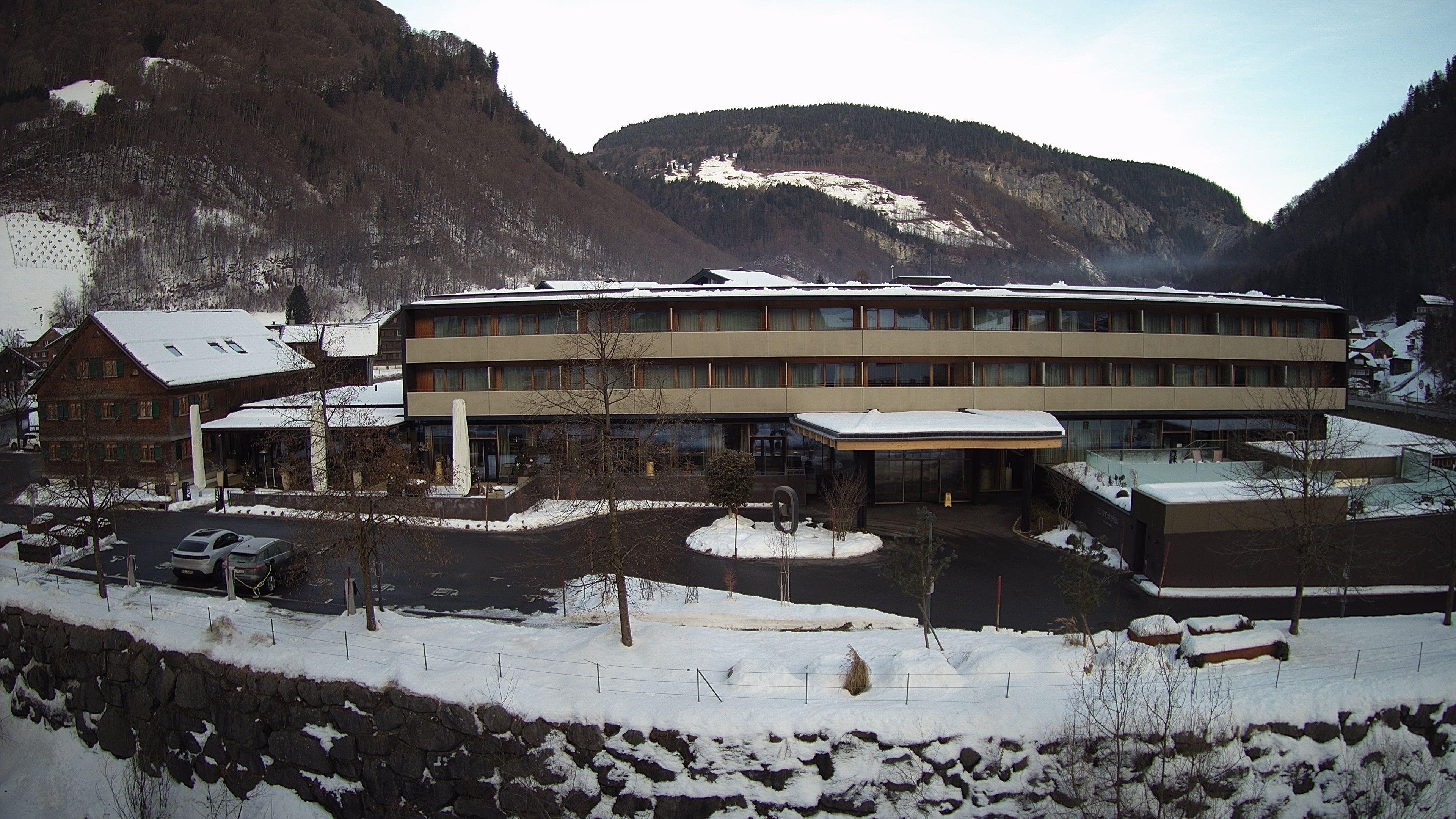 Archiv Foto Webcam Hotel Sonne in Mellau