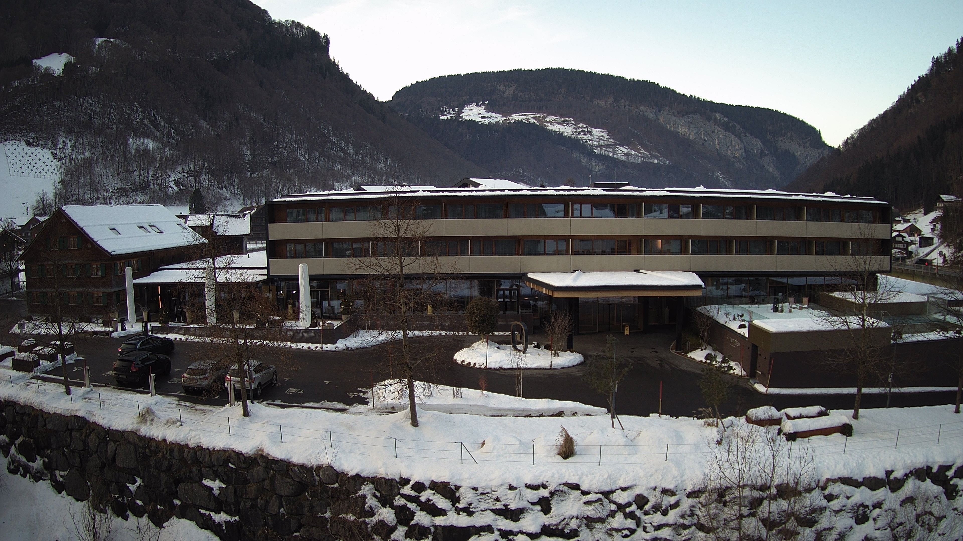 Archiv Foto Webcam Hotel Sonne in Mellau