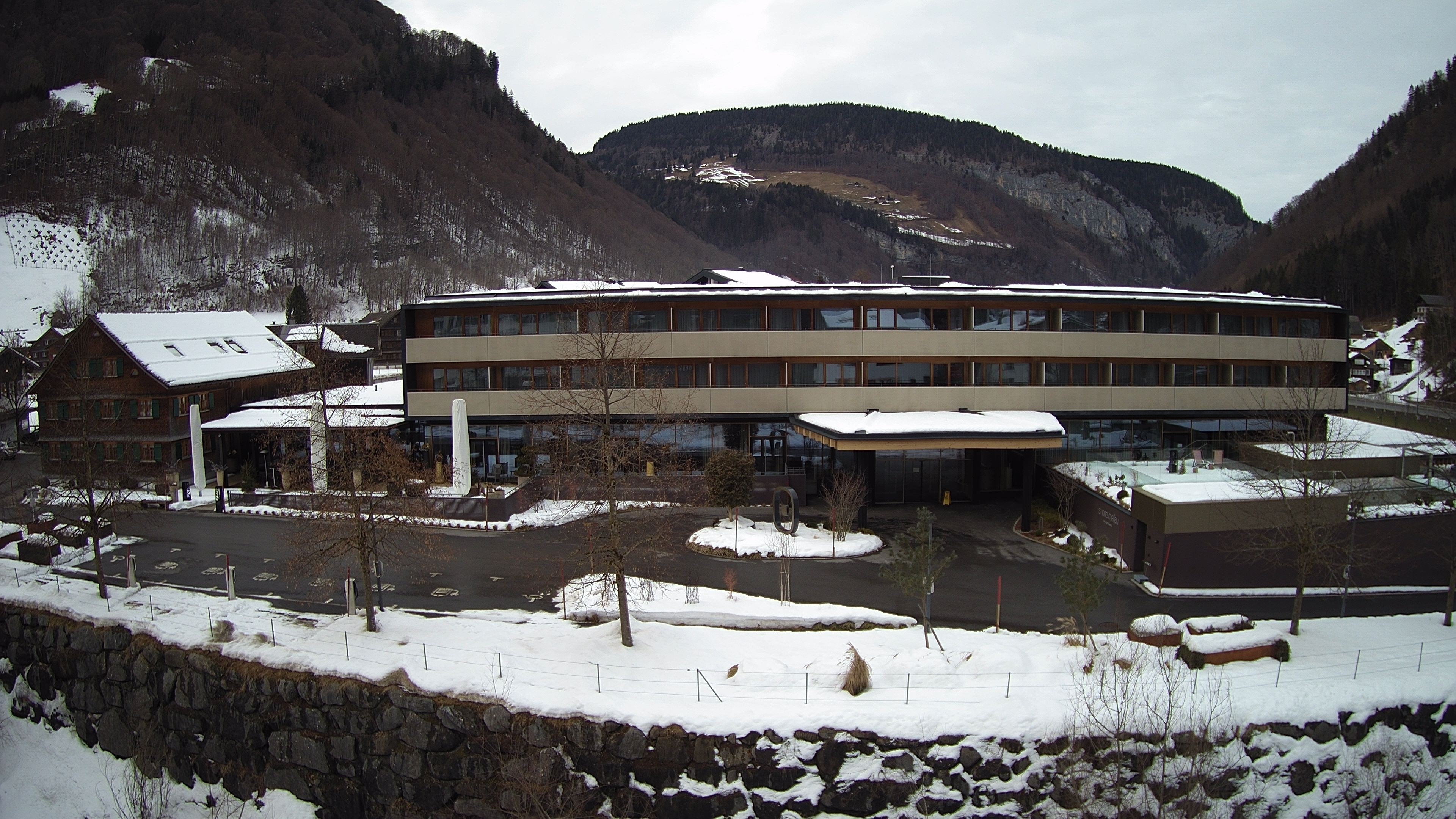 Archiv Foto Webcam Hotel Sonne in Mellau