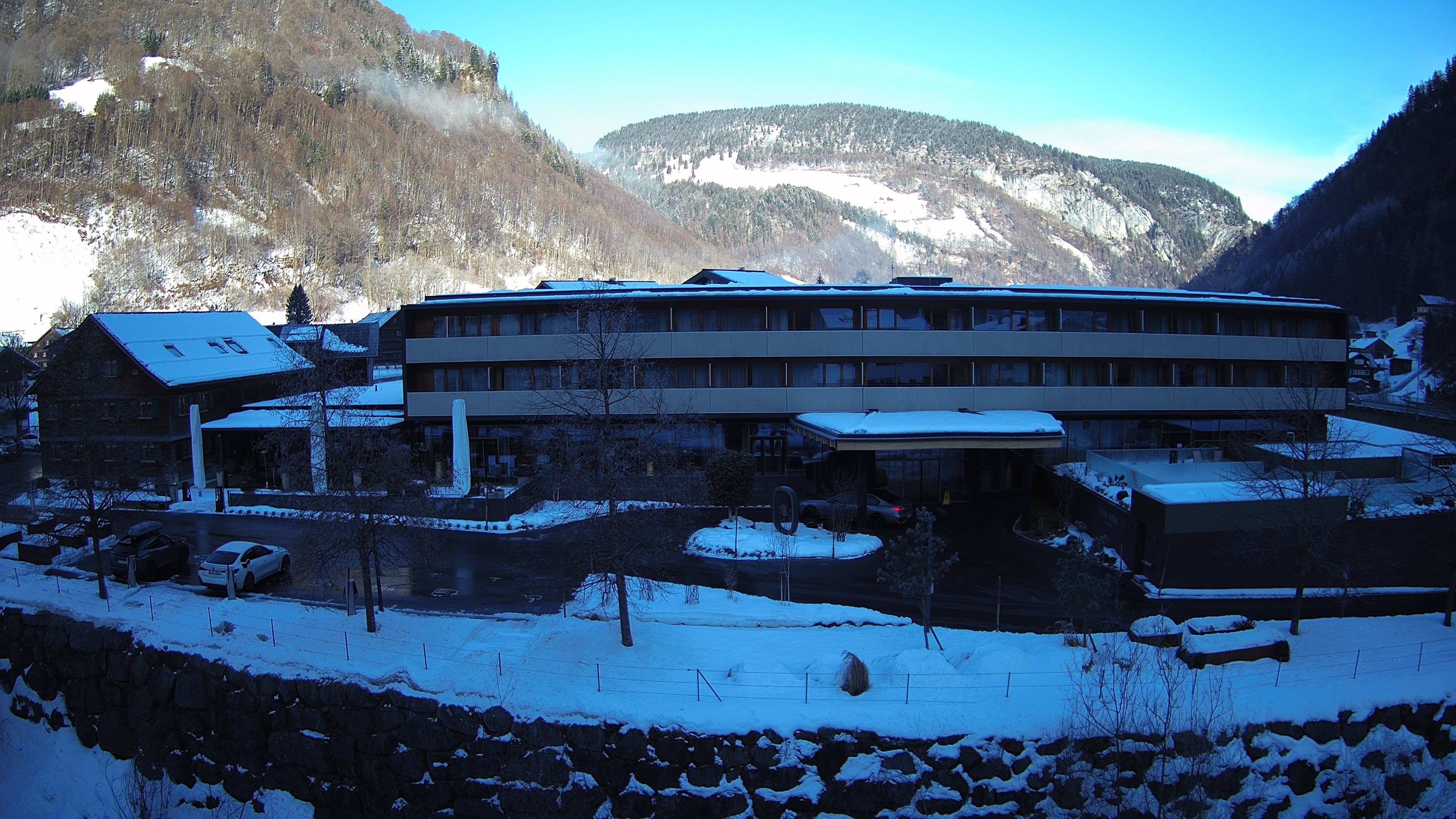 Archiv Foto Webcam Hotel Sonne in Mellau
