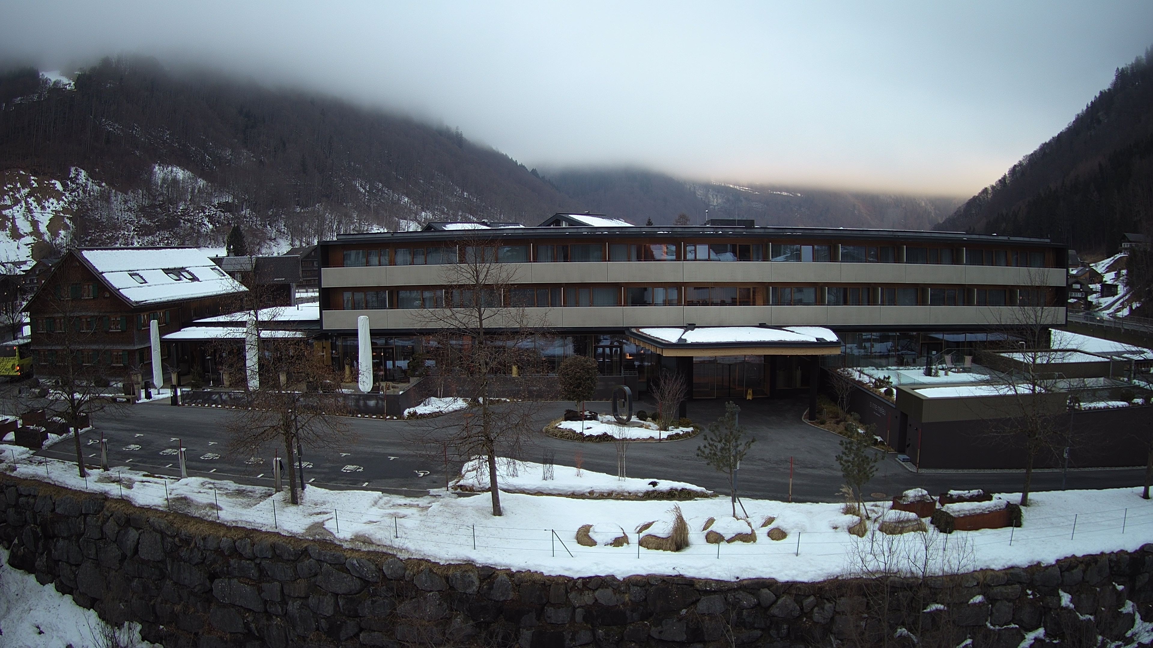 Archiv Foto Webcam Hotel Sonne in Mellau