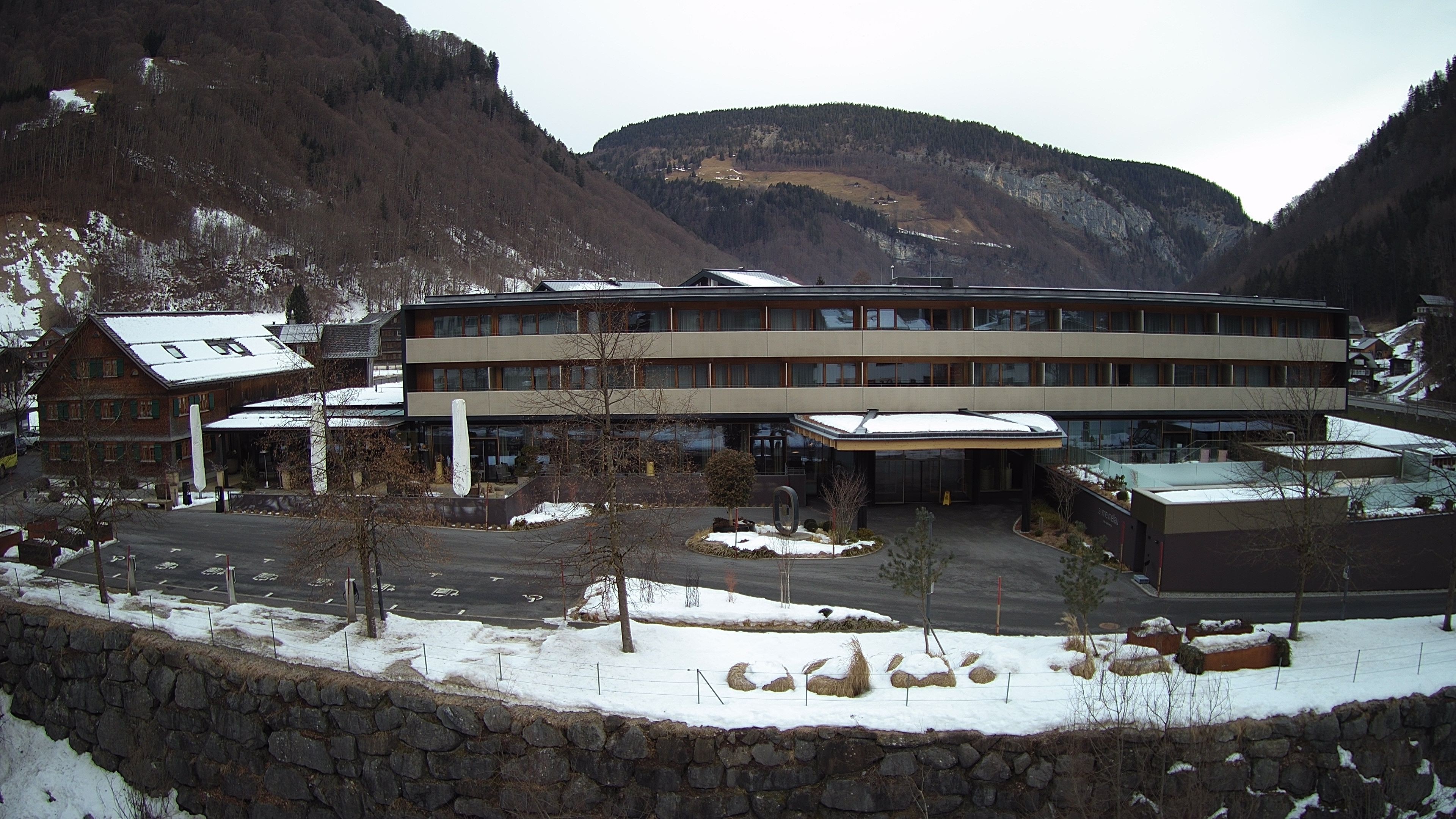 Archiv Foto Webcam Hotel Sonne in Mellau