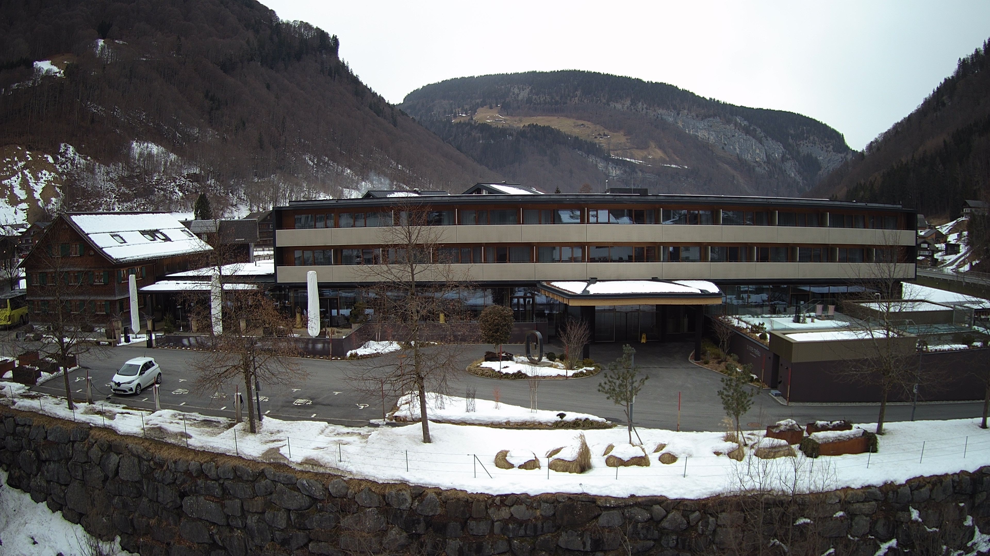 Archiv Foto Webcam Hotel Sonne in Mellau