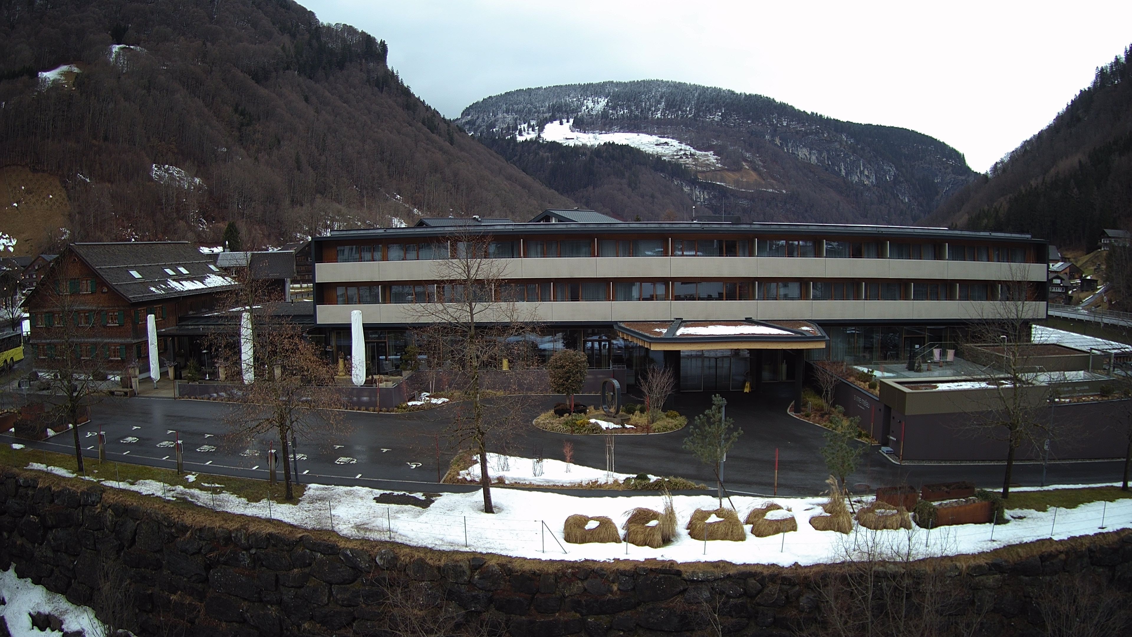 Archiv Foto Webcam Hotel Sonne in Mellau