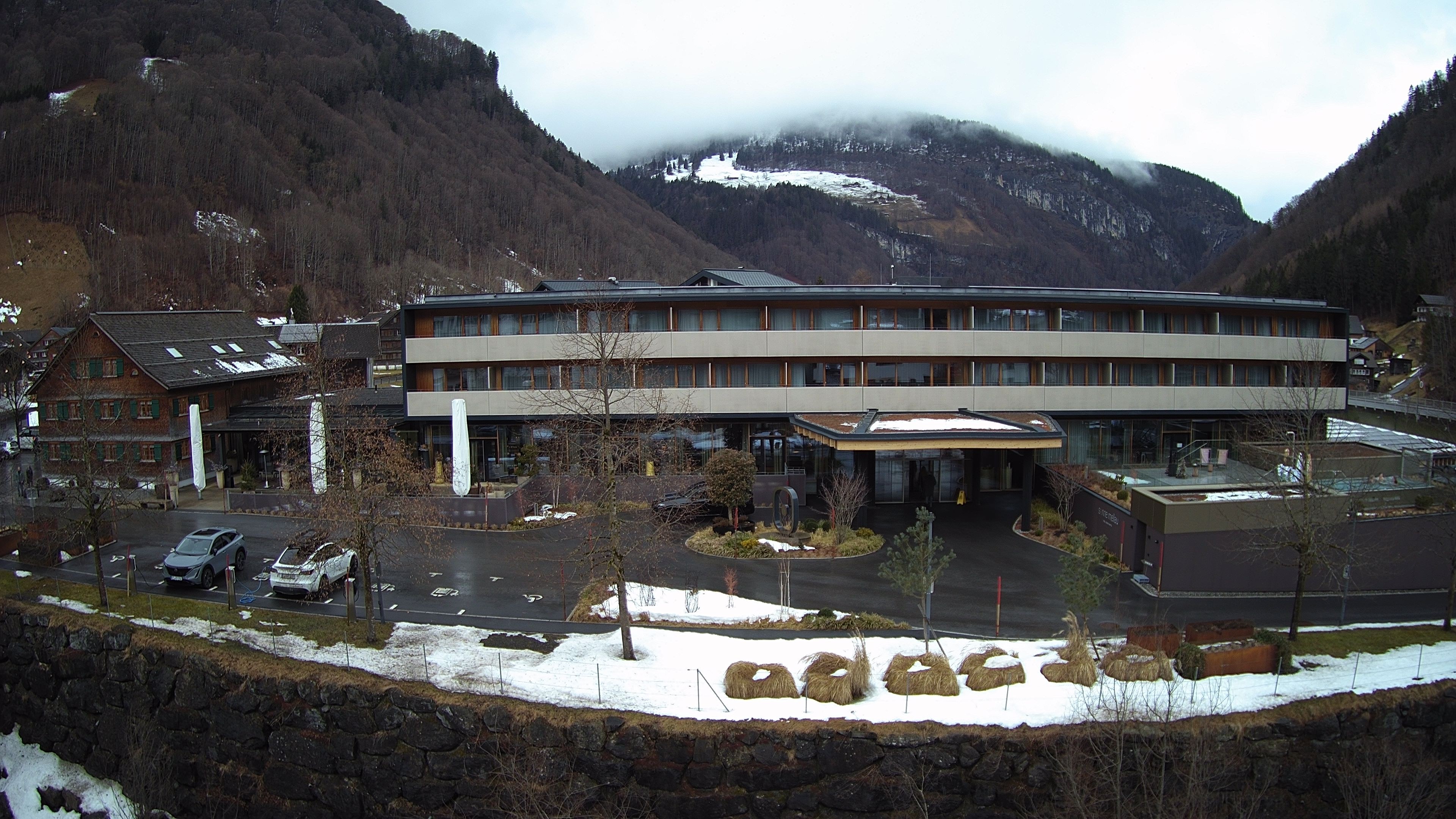 Archiv Foto Webcam Hotel Sonne in Mellau