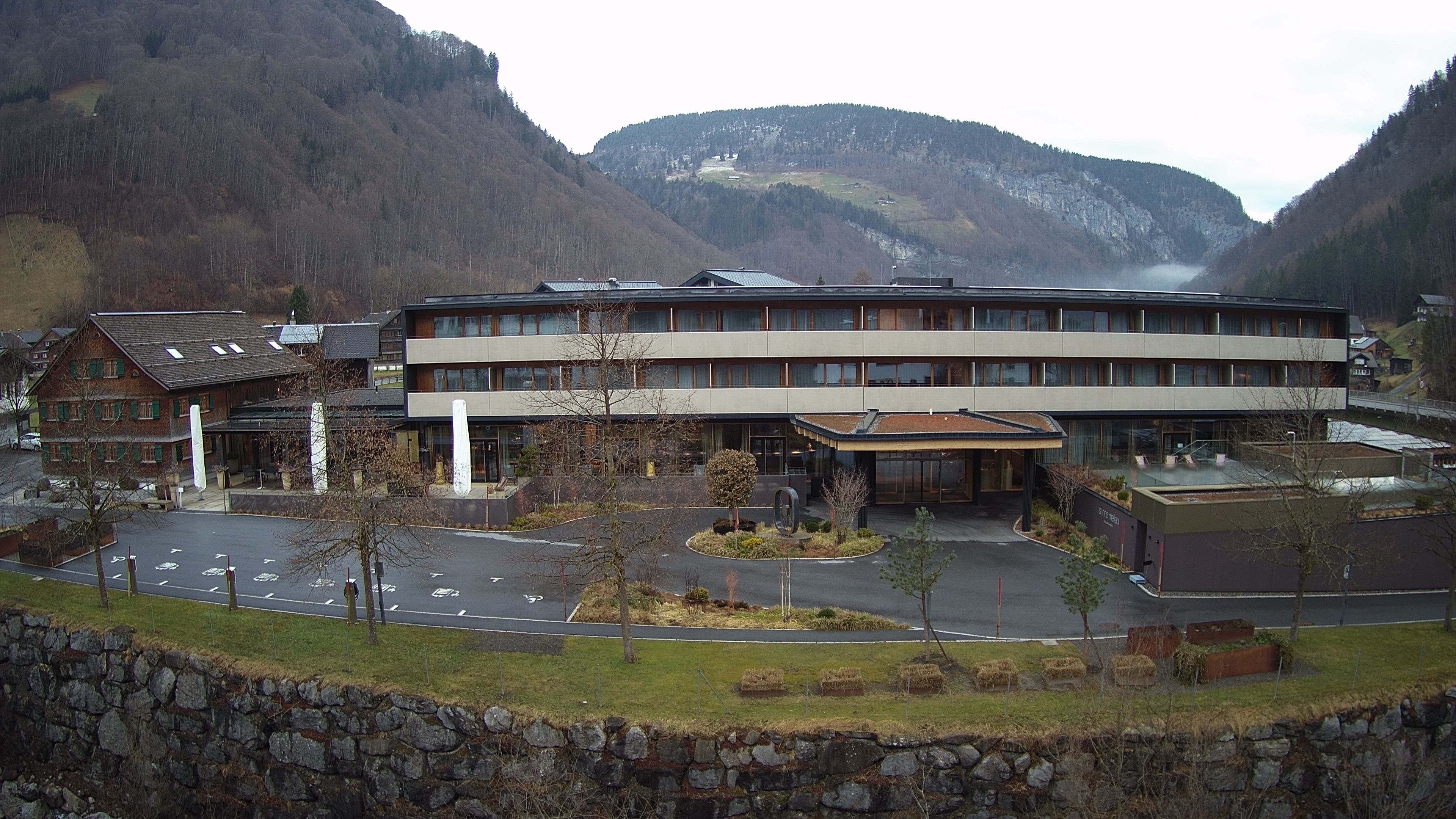 Archiv Foto Webcam Hotel Sonne in Mellau