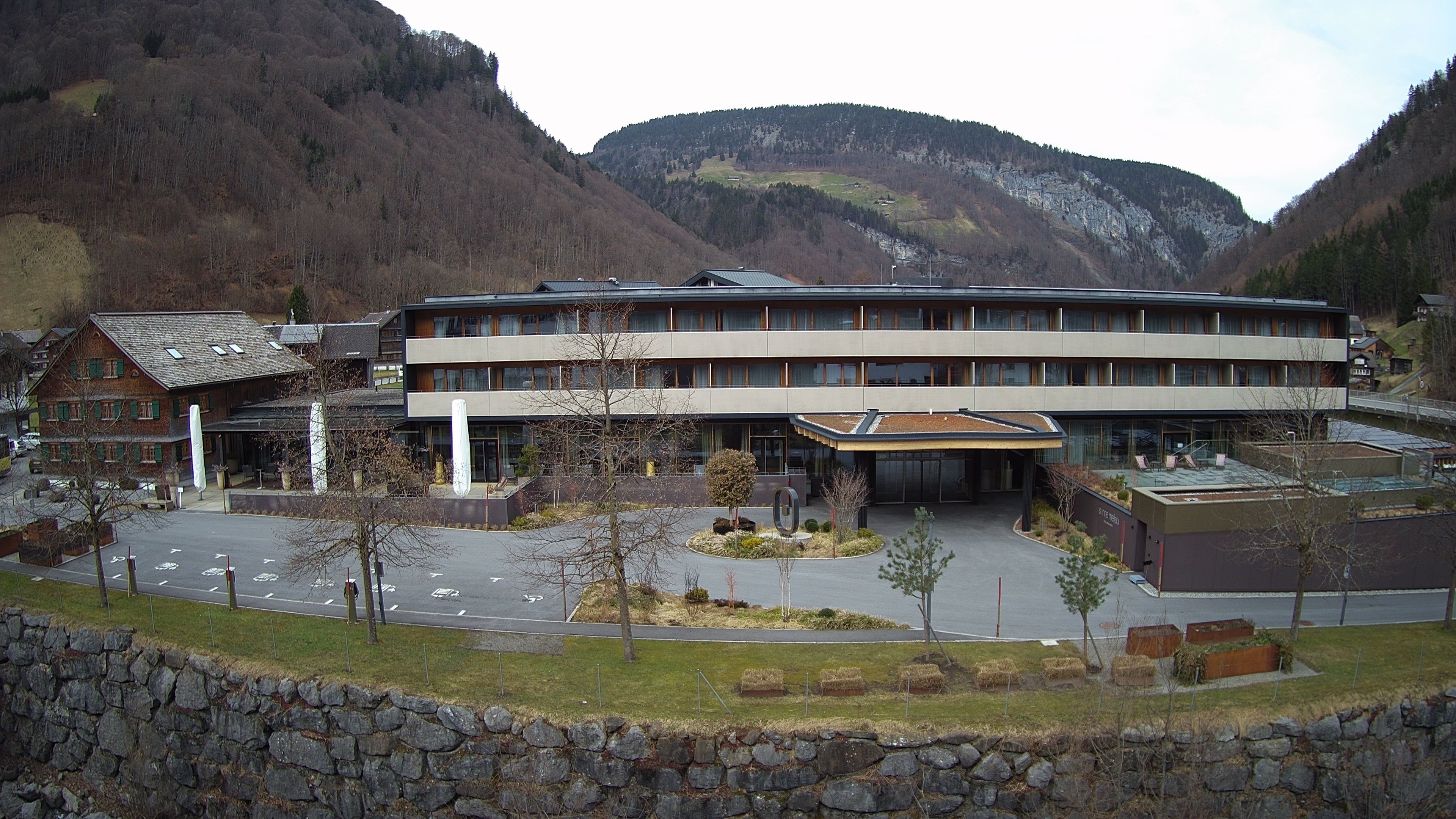 Archiv Foto Webcam Hotel Sonne in Mellau