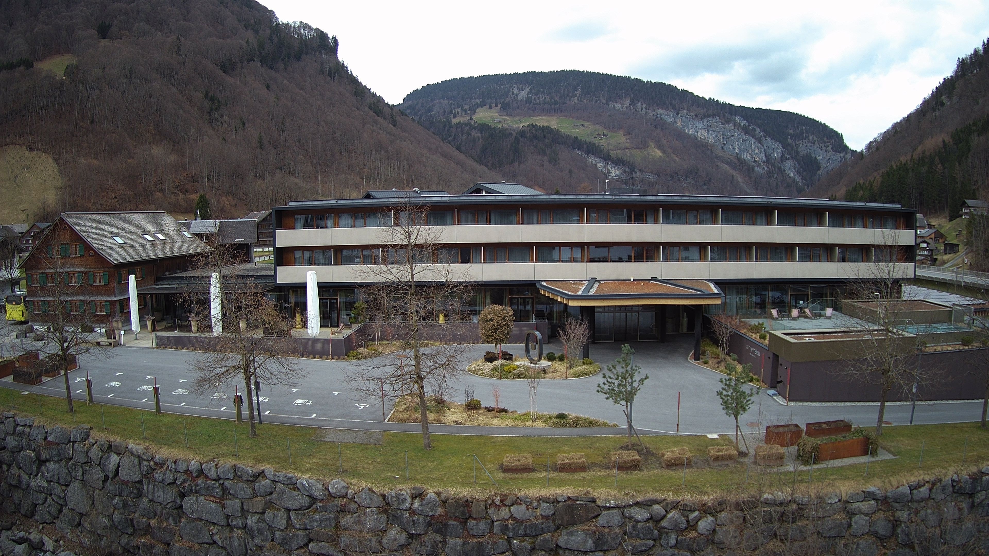 Archiv Foto Webcam Hotel Sonne in Mellau