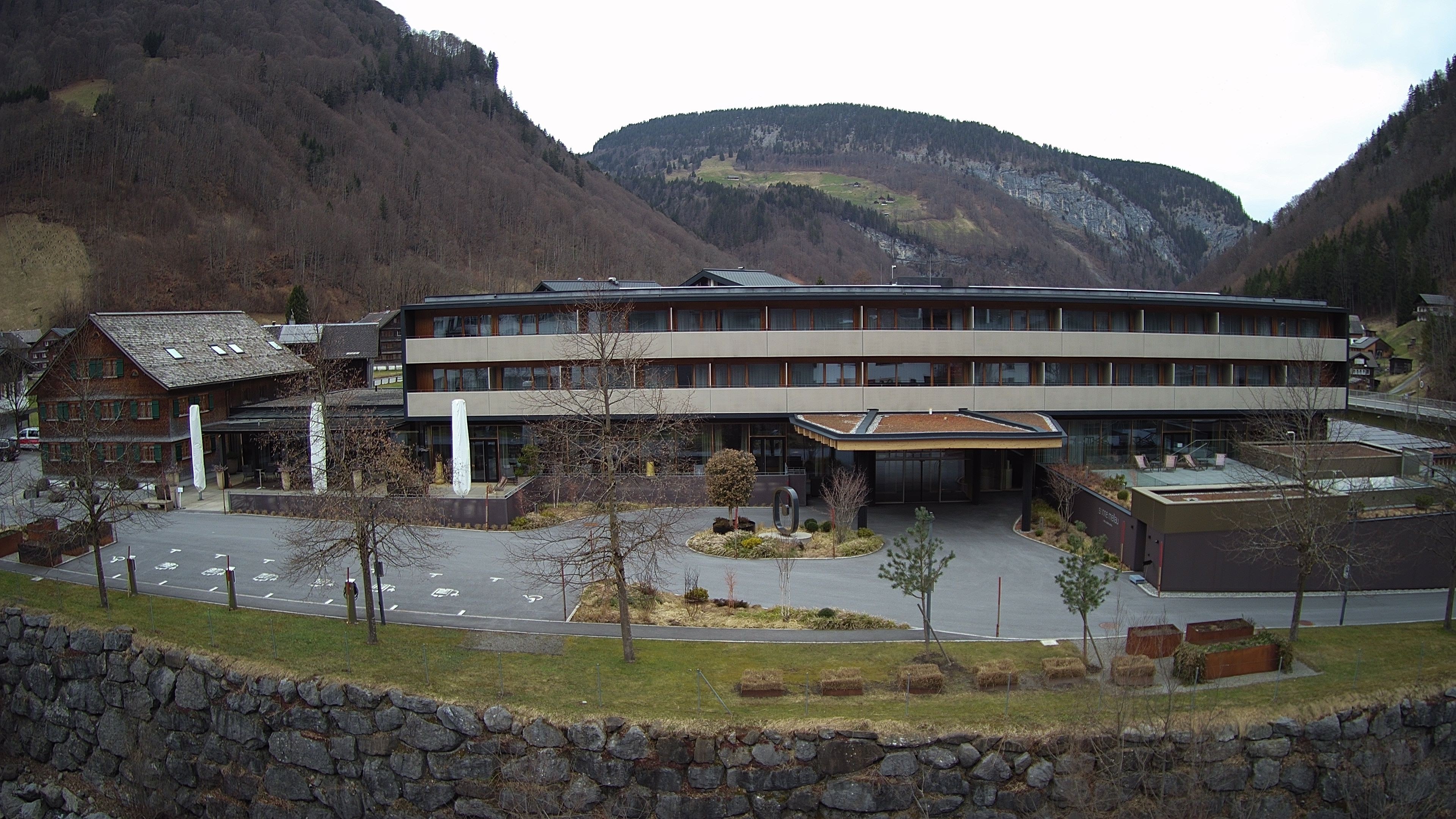 Archiv Foto Webcam Hotel Sonne in Mellau