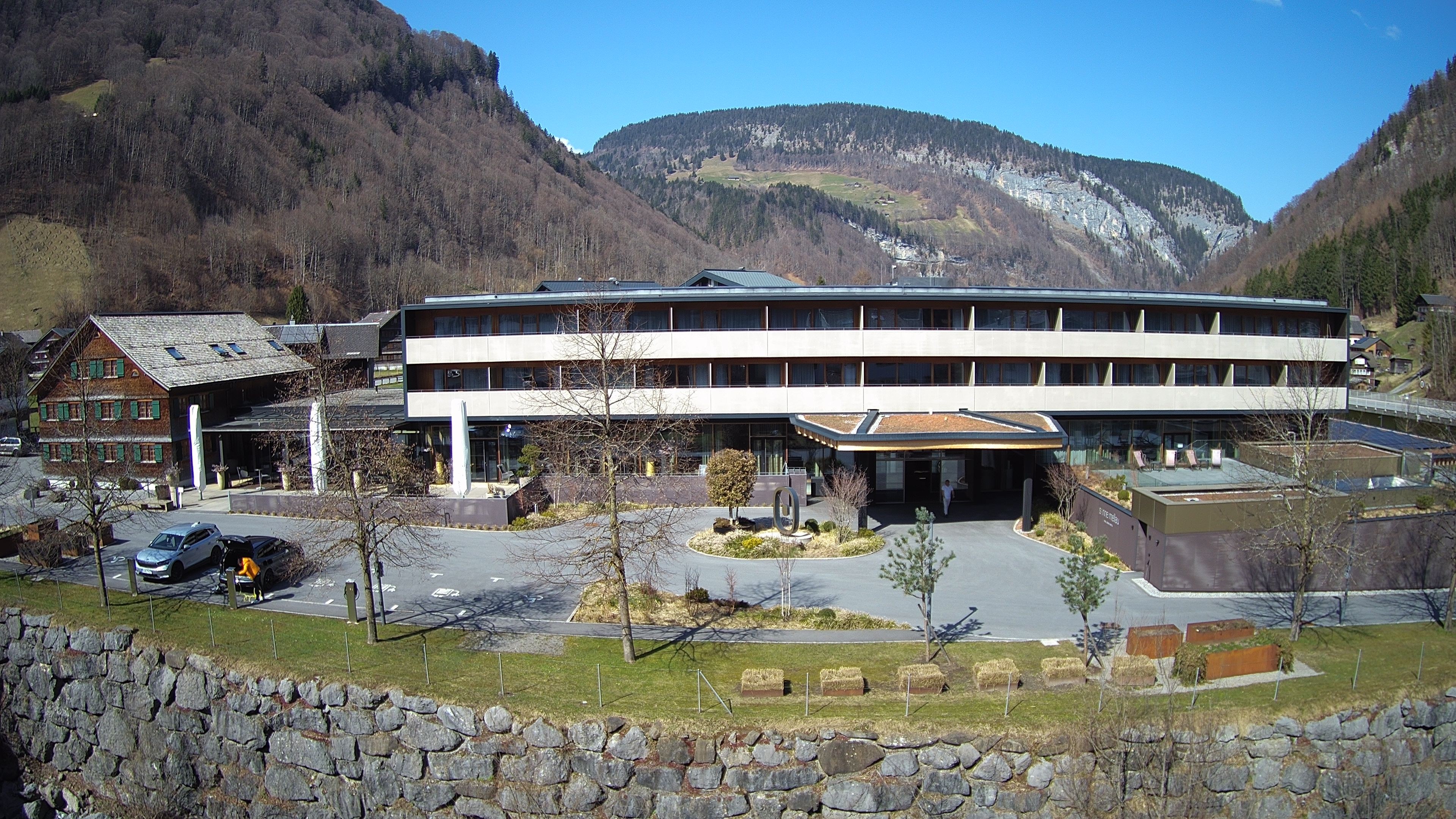 Archiv Foto Webcam Hotel Sonne in Mellau