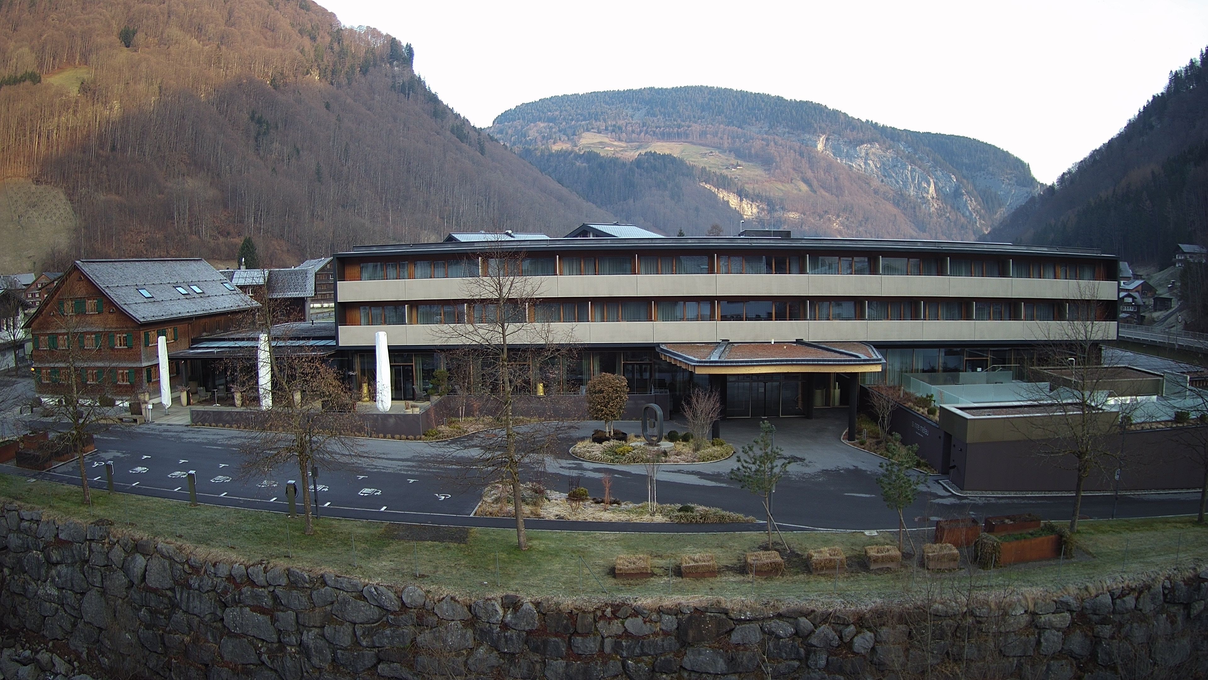 Archiv Foto Webcam Hotel Sonne in Mellau