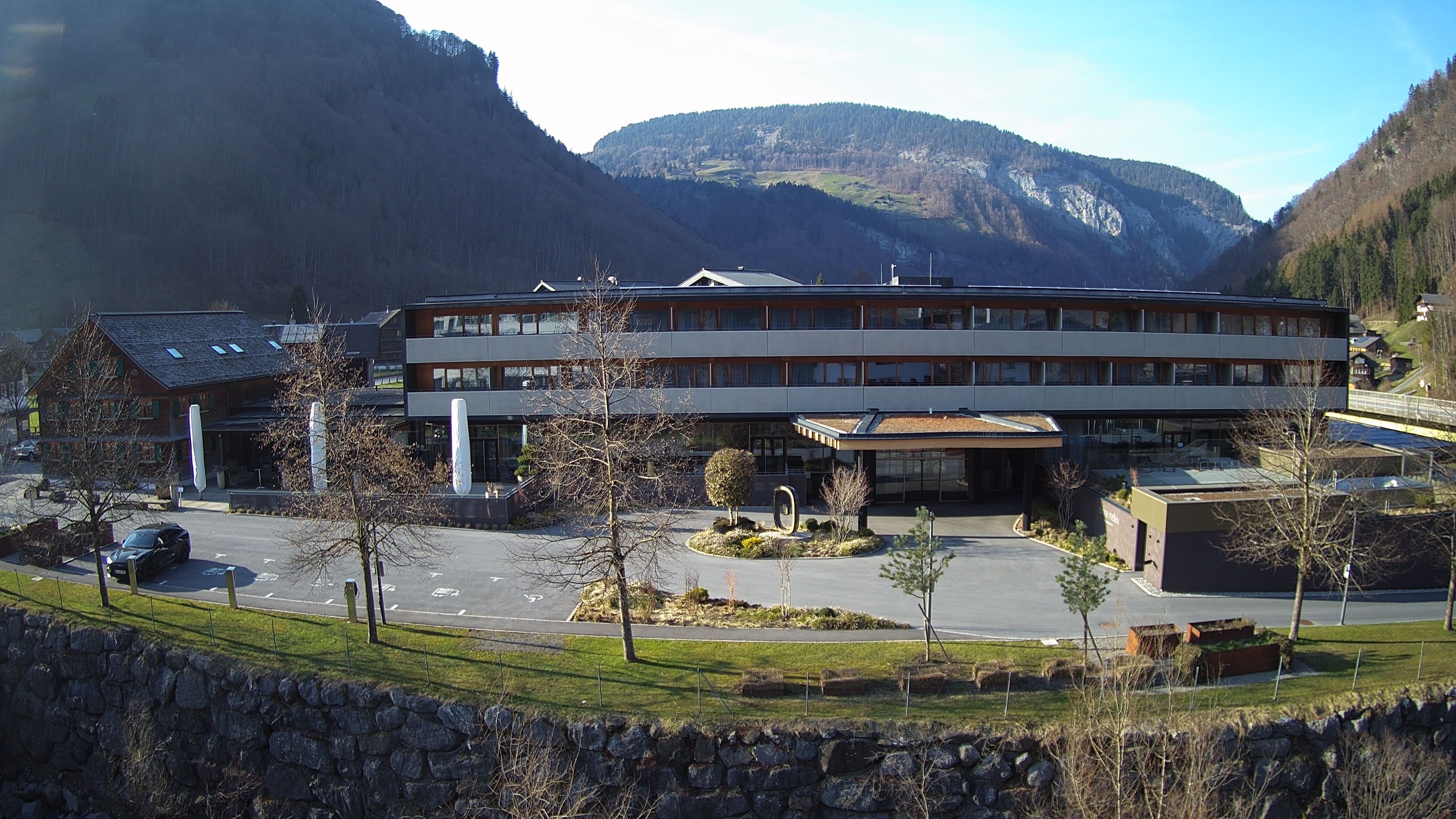 Archiv Foto Webcam Hotel Sonne in Mellau