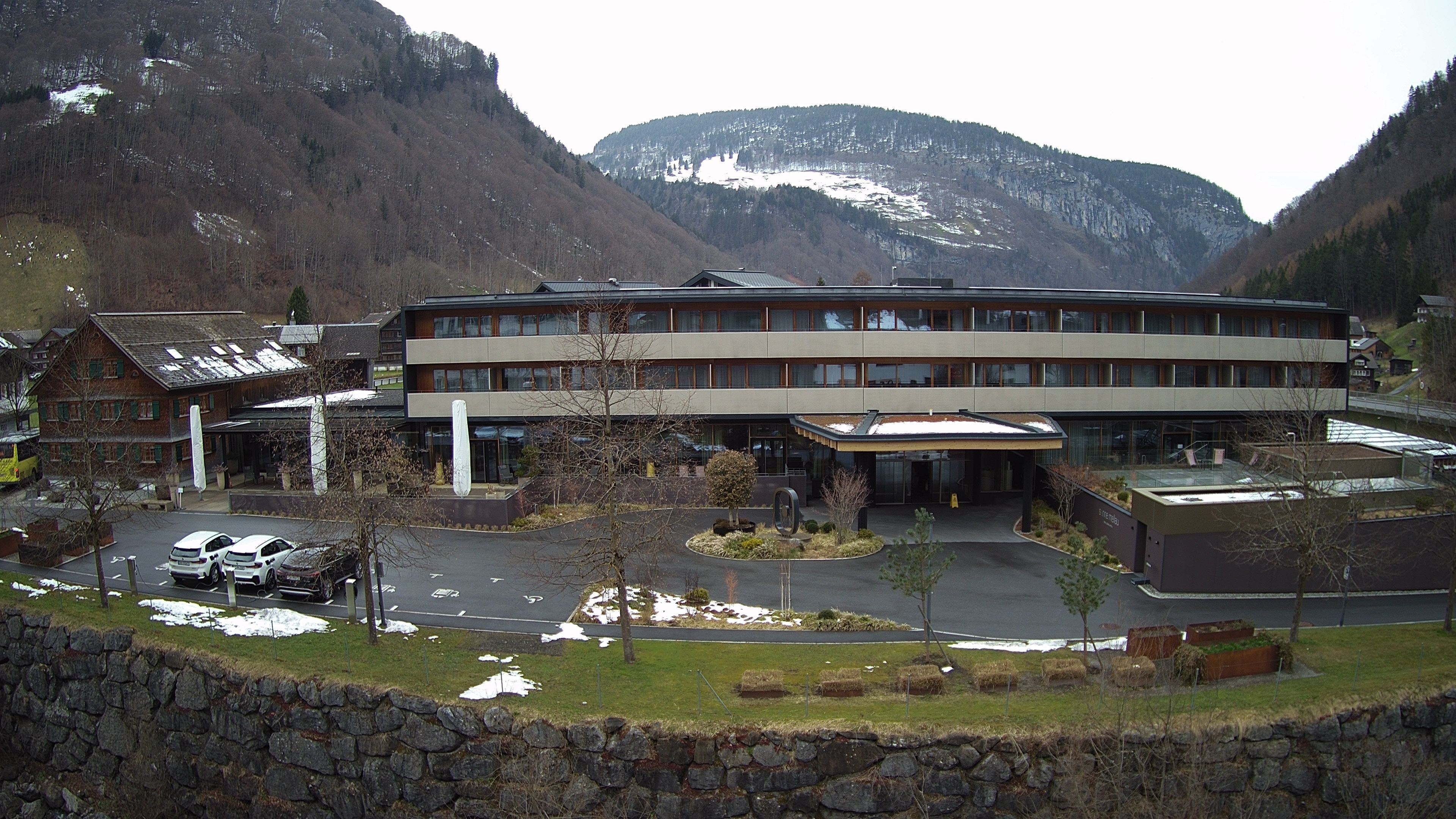 Archiv Foto Webcam Hotel Sonne in Mellau